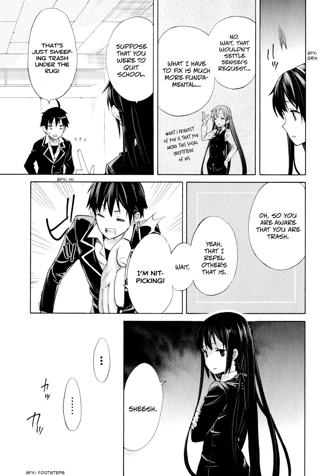 Yahari Ore no Seishun Rabukome wa Machigatte Iru. - Mougenroku Chapter 1 page 37 - Chapter 1