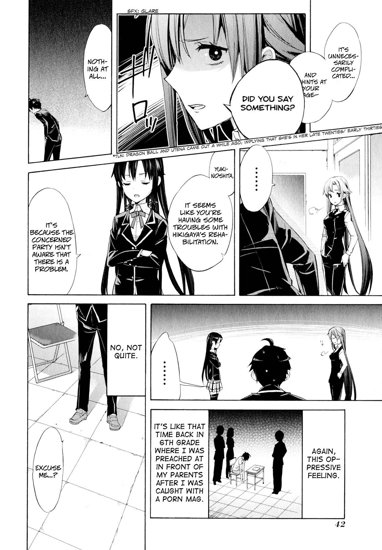 Yahari Ore no Seishun Rabukome wa Machigatte Iru. - Mougenroku Chapter 1 page 40 - Chapter 1