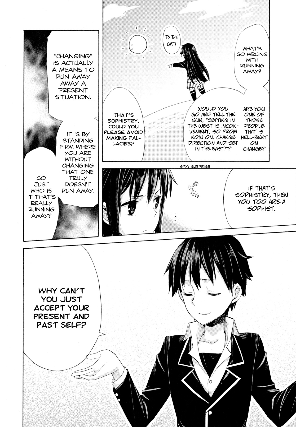 Yahari Ore no Seishun Rabukome wa Machigatte Iru. - Mougenroku Chapter 1 page 42 - Chapter 1