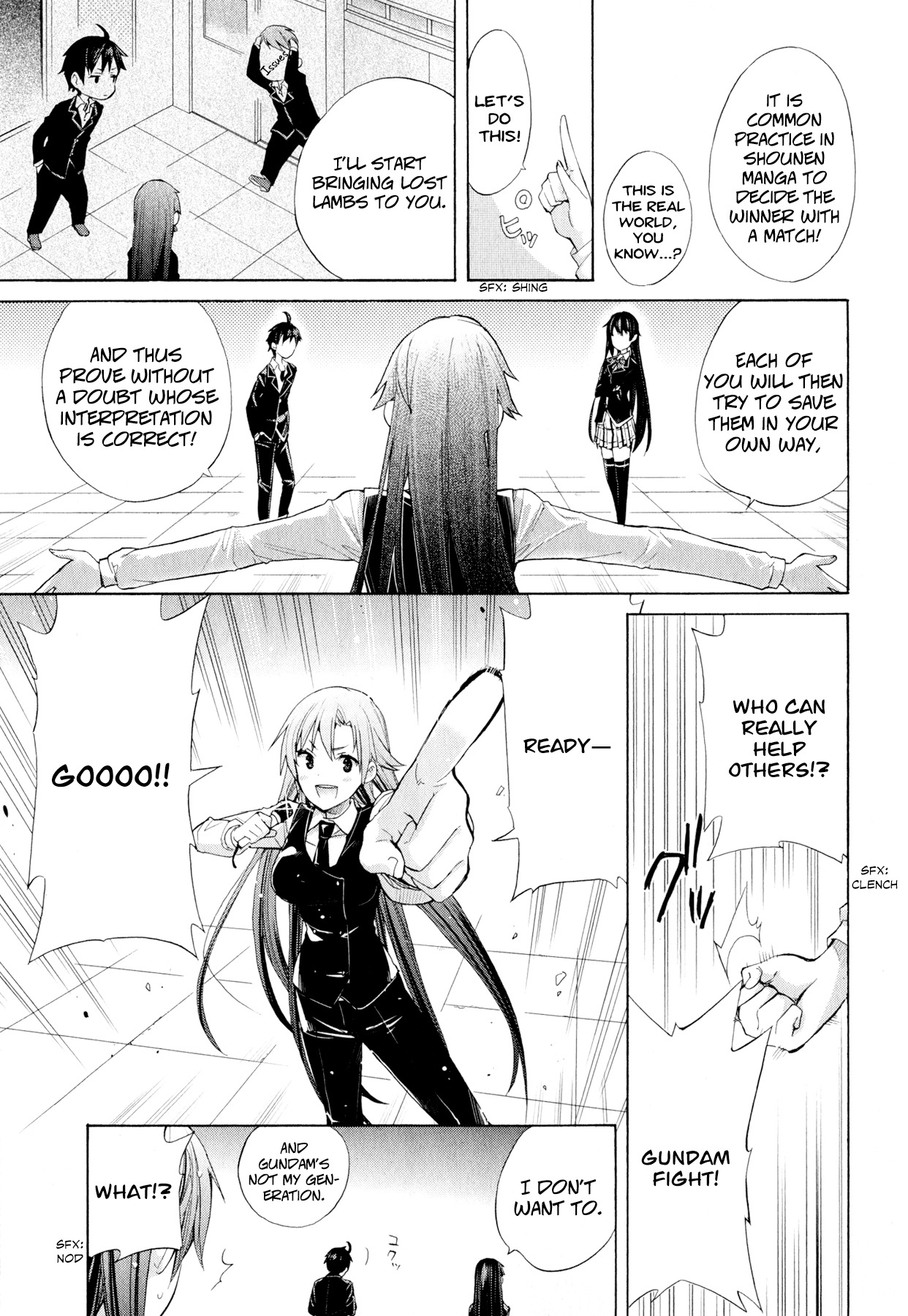 Yahari Ore no Seishun Rabukome wa Machigatte Iru. - Mougenroku Chapter 1 page 45 - Chapter 1