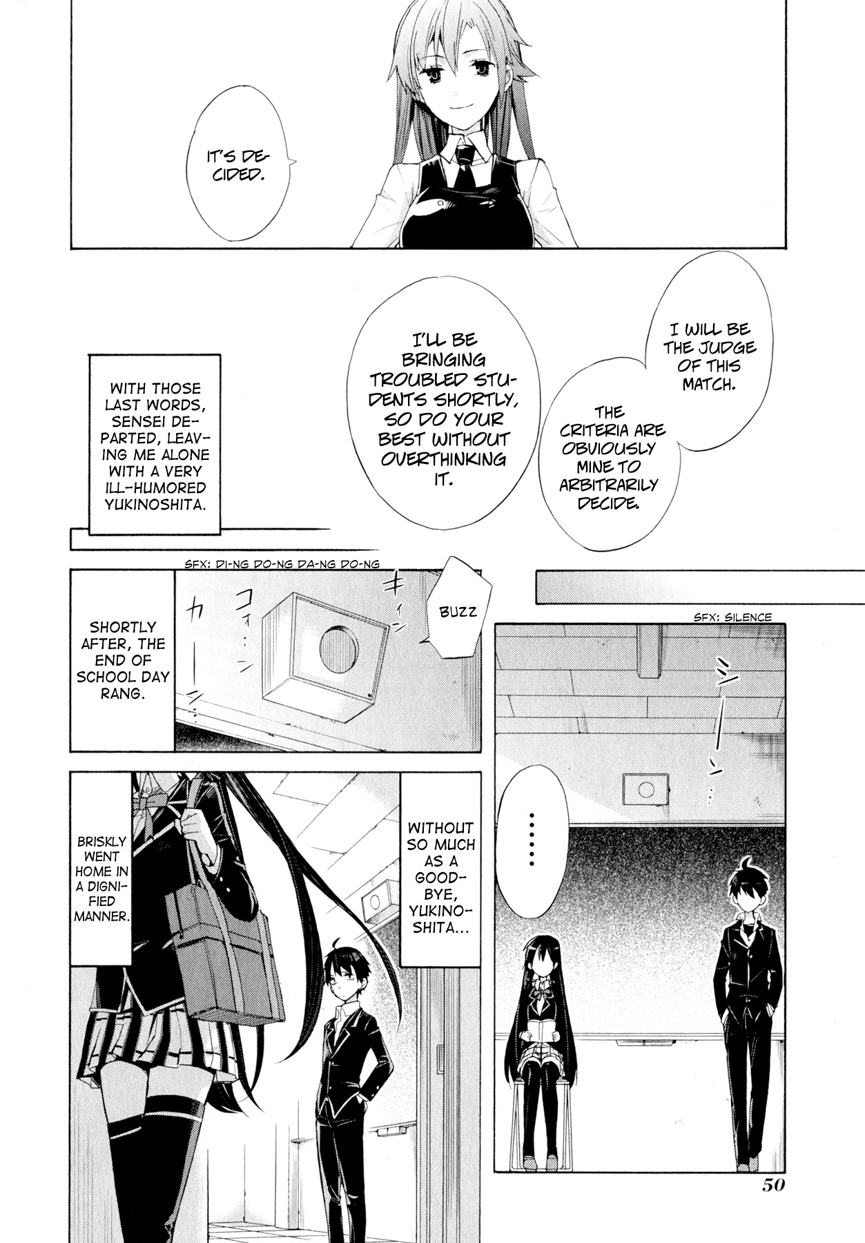 Yahari Ore no Seishun Rabukome wa Machigatte Iru. - Mougenroku Chapter 1 page 48 - Chapter 1