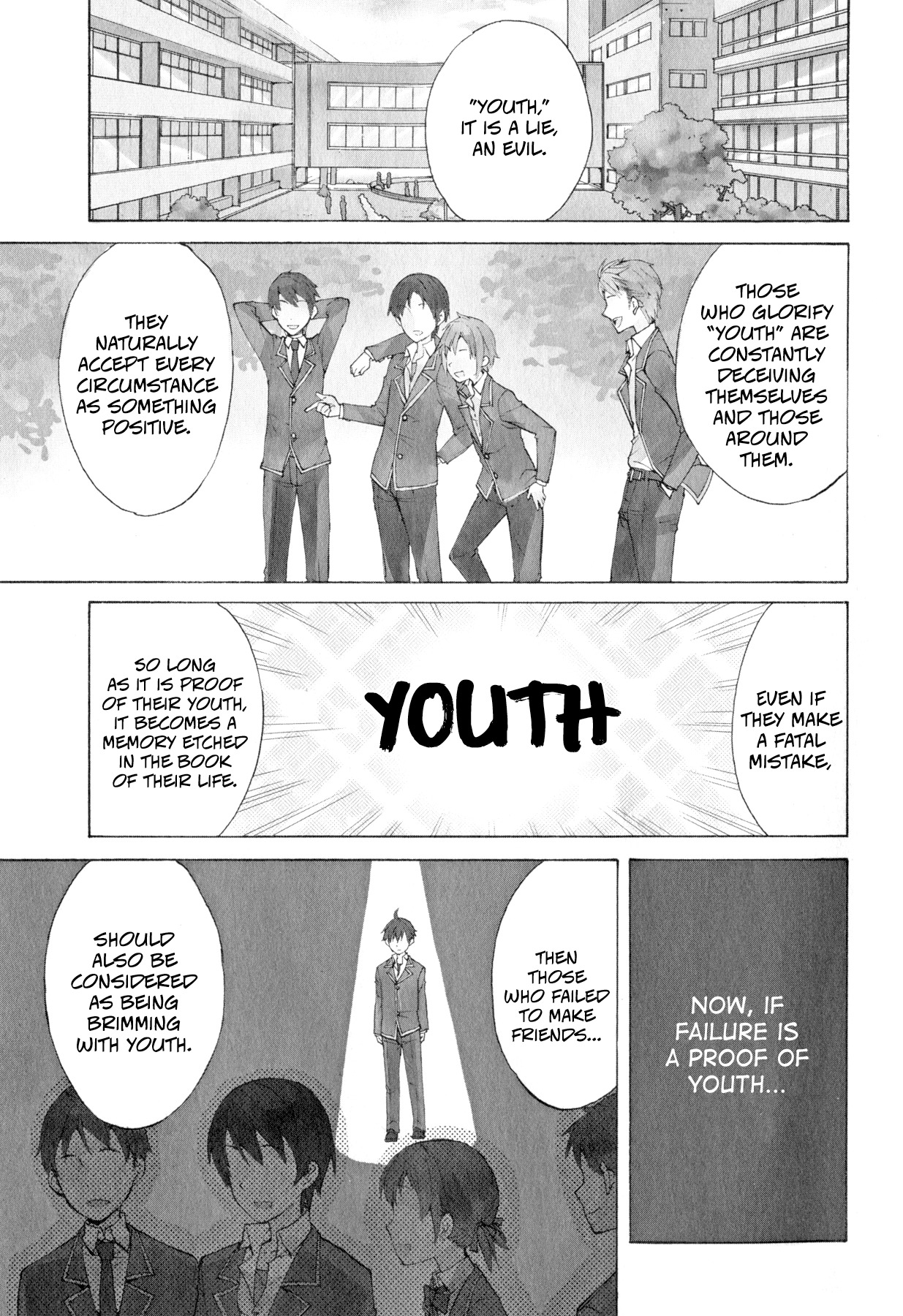 Yahari Ore no Seishun Rabukome wa Machigatte Iru. - Mougenroku Chapter 1 page 5 - Chapter 1