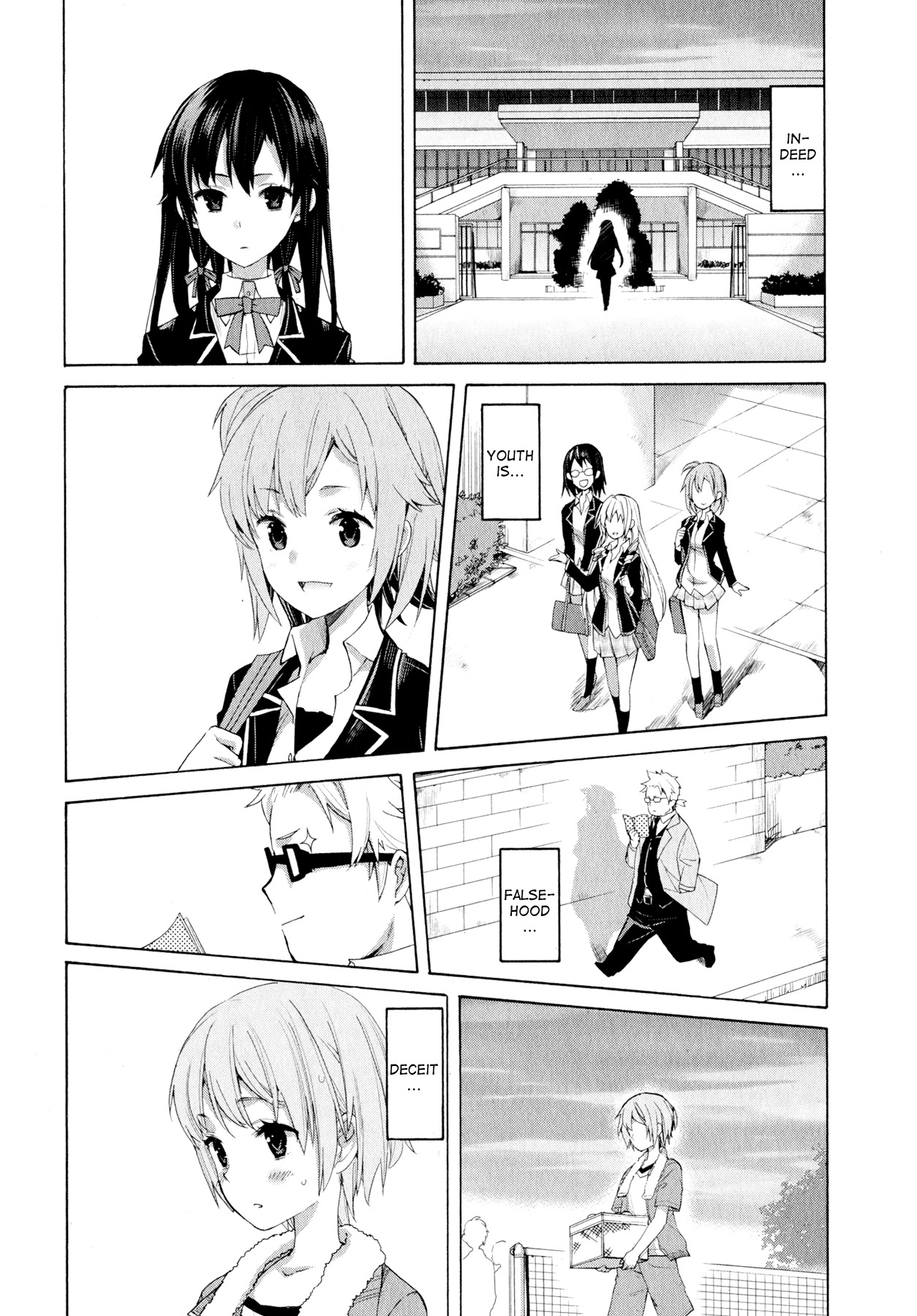 Yahari Ore no Seishun Rabukome wa Machigatte Iru. - Mougenroku Chapter 1 page 52 - Chapter 1