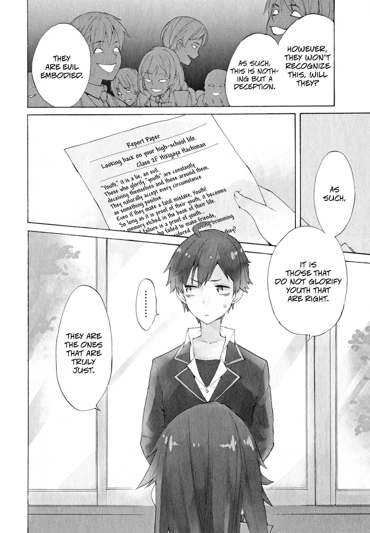 Yahari Ore no Seishun Rabukome wa Machigatte Iru. - Mougenroku Chapter 1 page 6 - Chapter 1