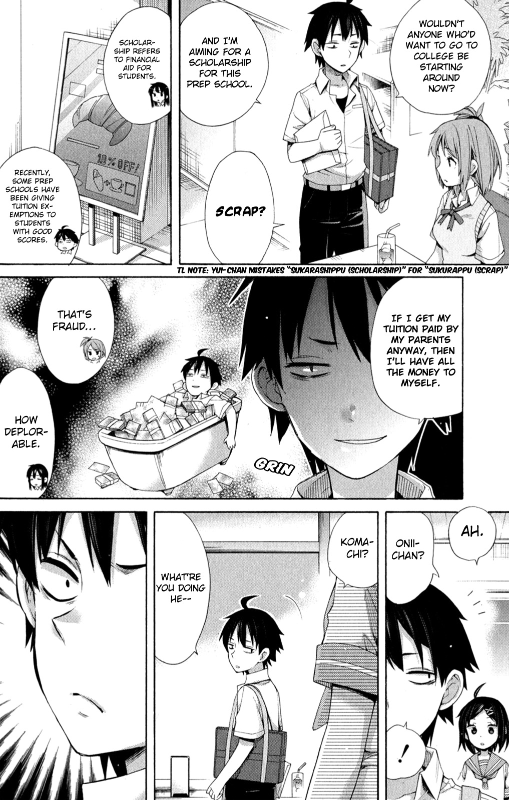 Yahari Ore no Seishun Rabukome wa Machigatte Iru. - Mougenroku Chapter 10 page 11 - Chapter 10