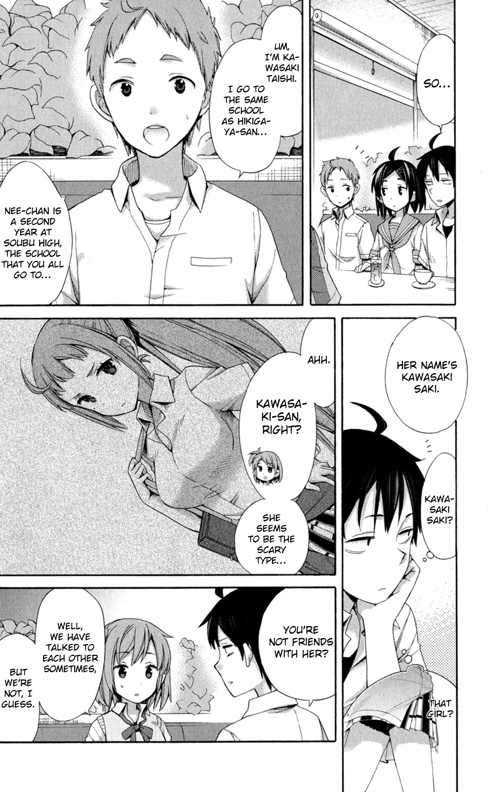 Yahari Ore no Seishun Rabukome wa Machigatte Iru. - Mougenroku Chapter 10 page 15 - Chapter 10
