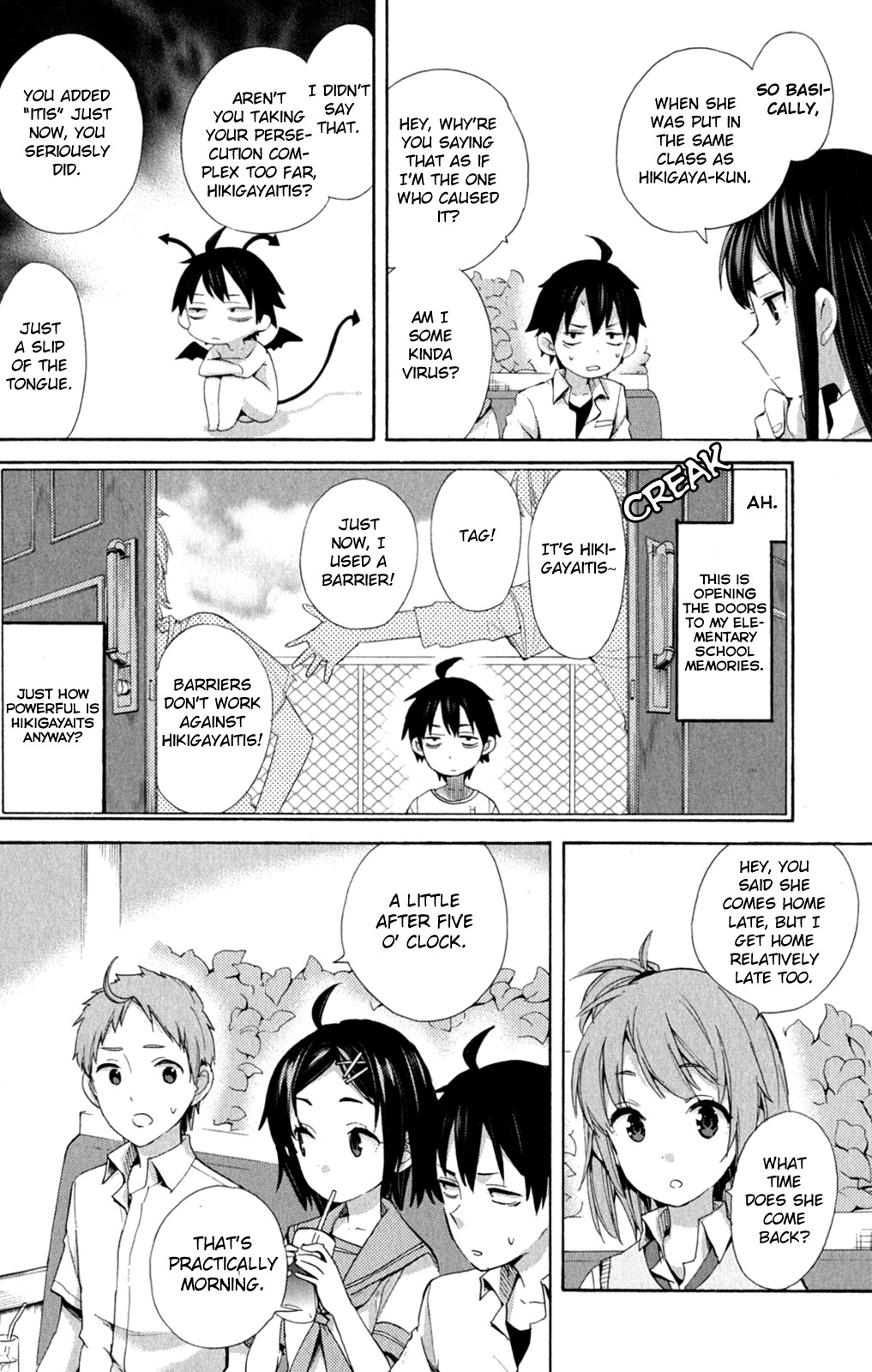 Yahari Ore no Seishun Rabukome wa Machigatte Iru. - Mougenroku Chapter 10 page 17 - Chapter 10