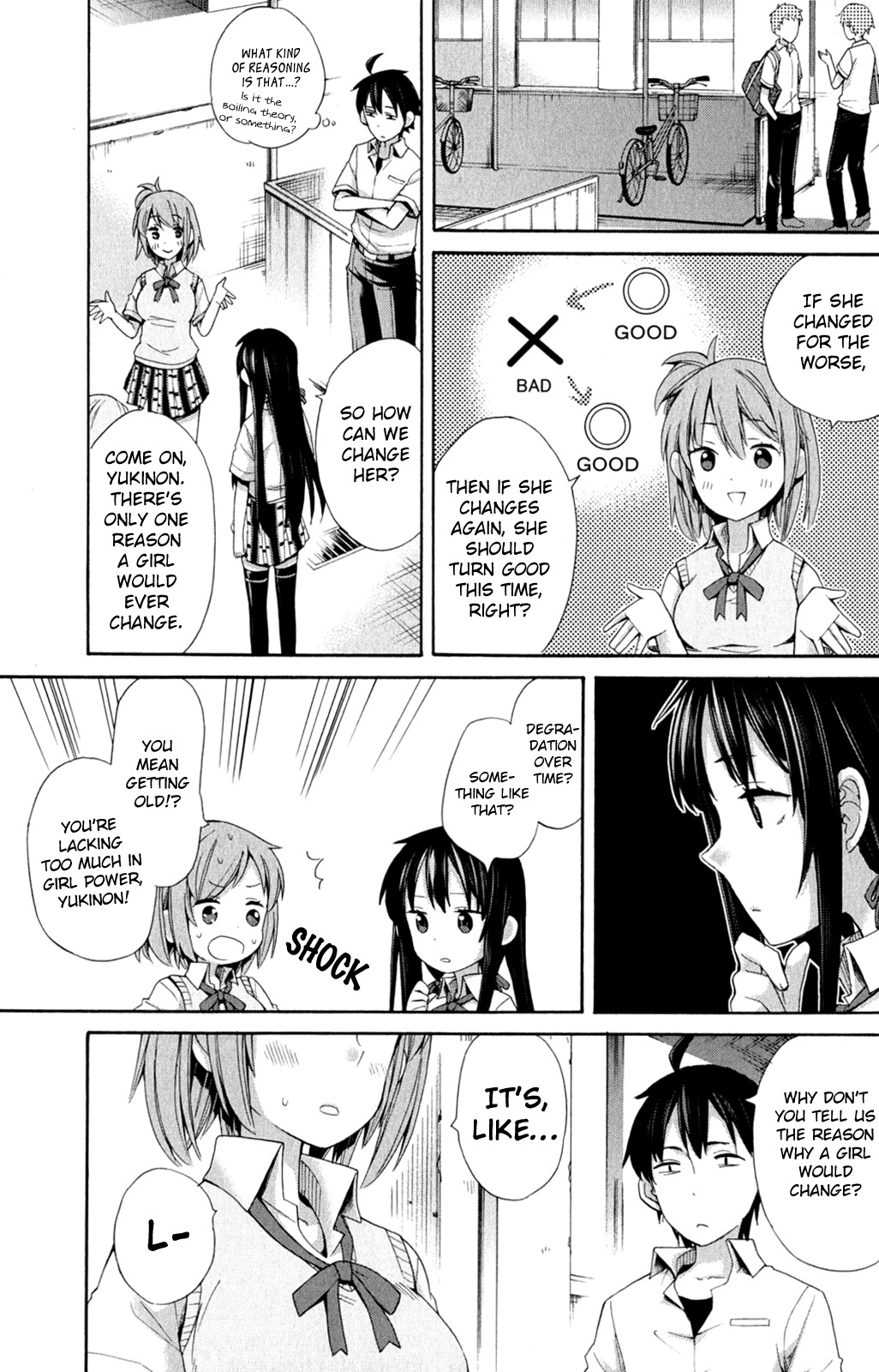 Yahari Ore no Seishun Rabukome wa Machigatte Iru. - Mougenroku Chapter 10 page 28 - Chapter 10