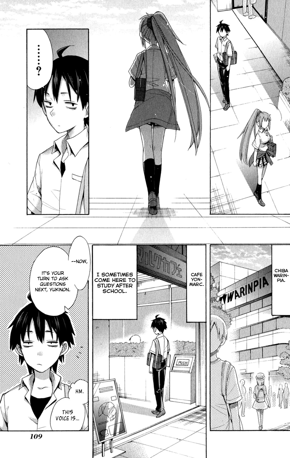 Yahari Ore no Seishun Rabukome wa Machigatte Iru. - Mougenroku Chapter 10 page 8 - Chapter 10