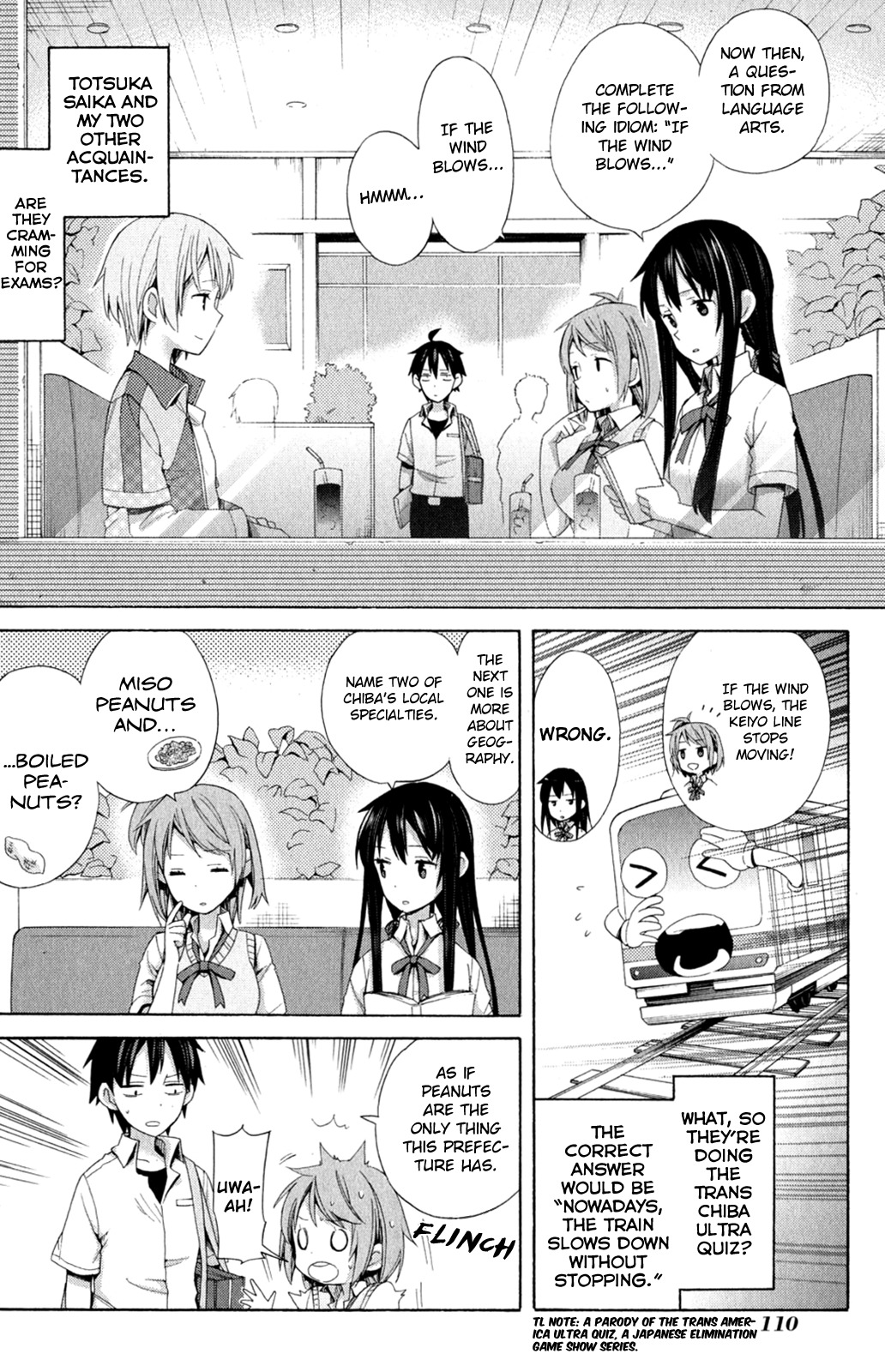 Yahari Ore no Seishun Rabukome wa Machigatte Iru. - Mougenroku Chapter 10 page 9 - Chapter 10