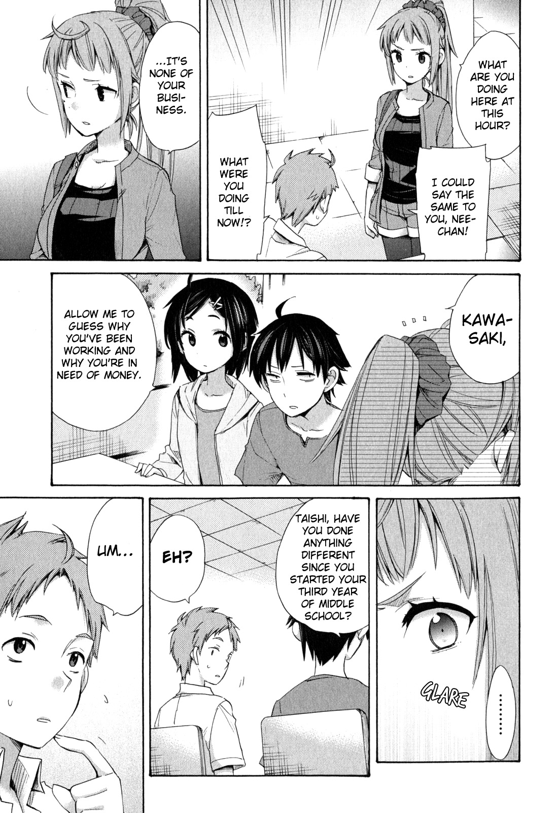 Yahari Ore no Seishun Rabukome wa Machigatte Iru. - Mougenroku Chapter 11 page 21 - Chapter 11