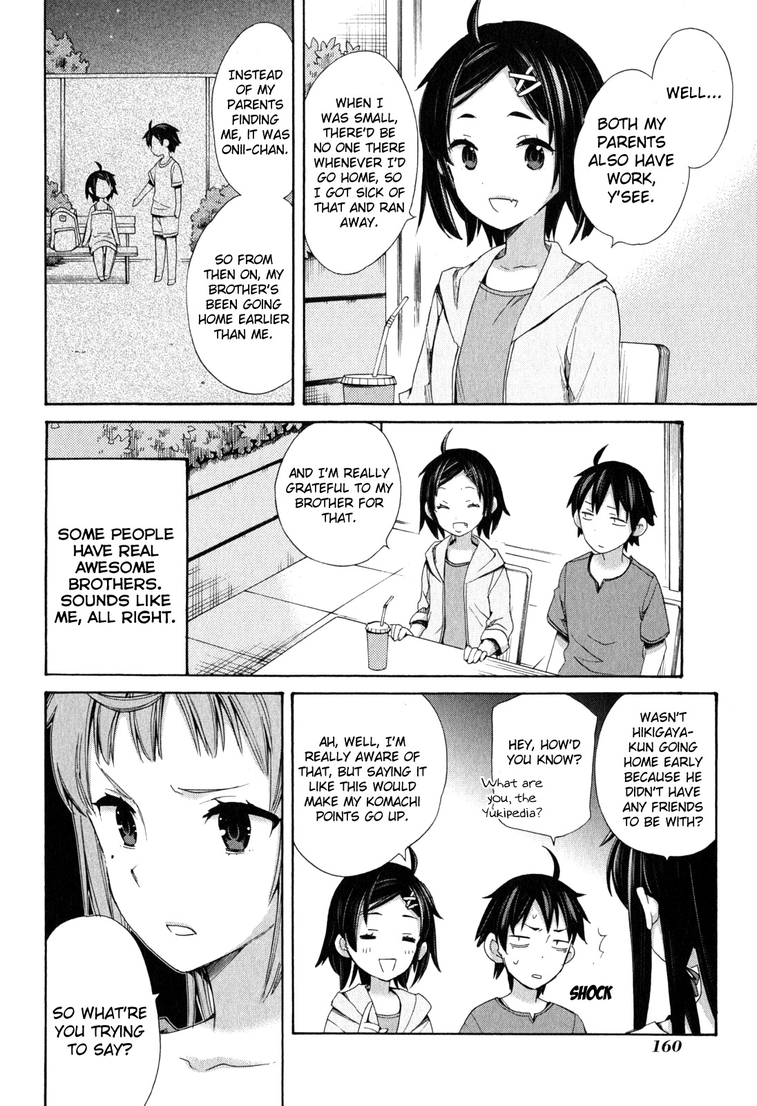 Yahari Ore no Seishun Rabukome wa Machigatte Iru. - Mougenroku Chapter 11 page 24 - Chapter 11
