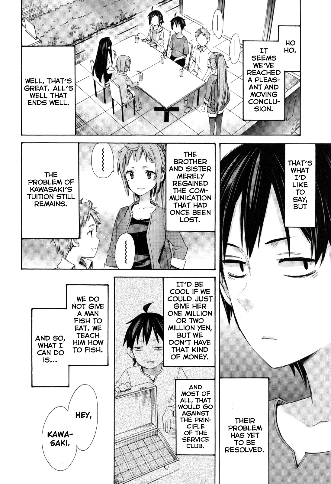 Yahari Ore no Seishun Rabukome wa Machigatte Iru. - Mougenroku Chapter 11 page 26 - Chapter 11
