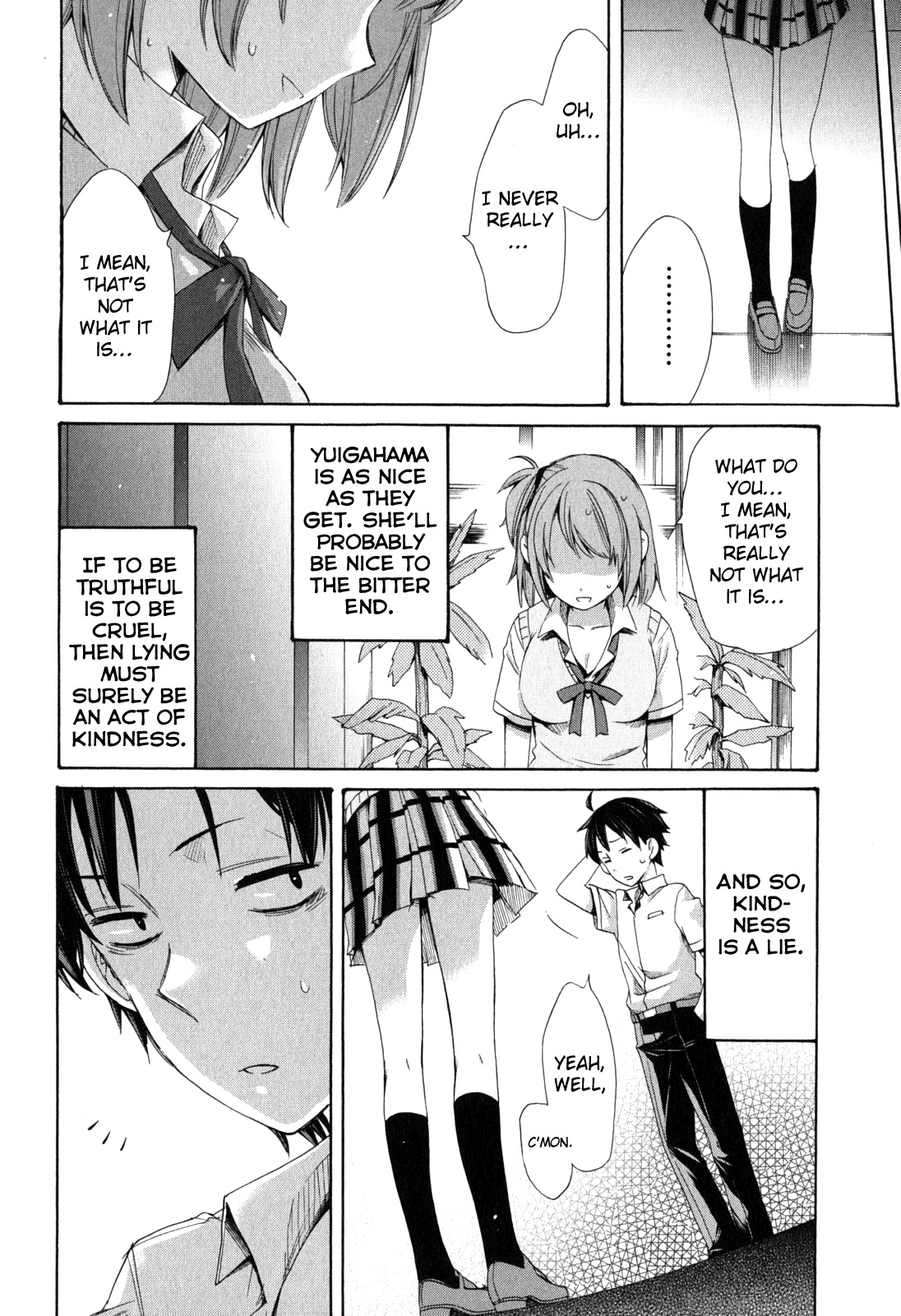 Yahari Ore no Seishun Rabukome wa Machigatte Iru. - Mougenroku Chapter 11 page 35 - Chapter 11