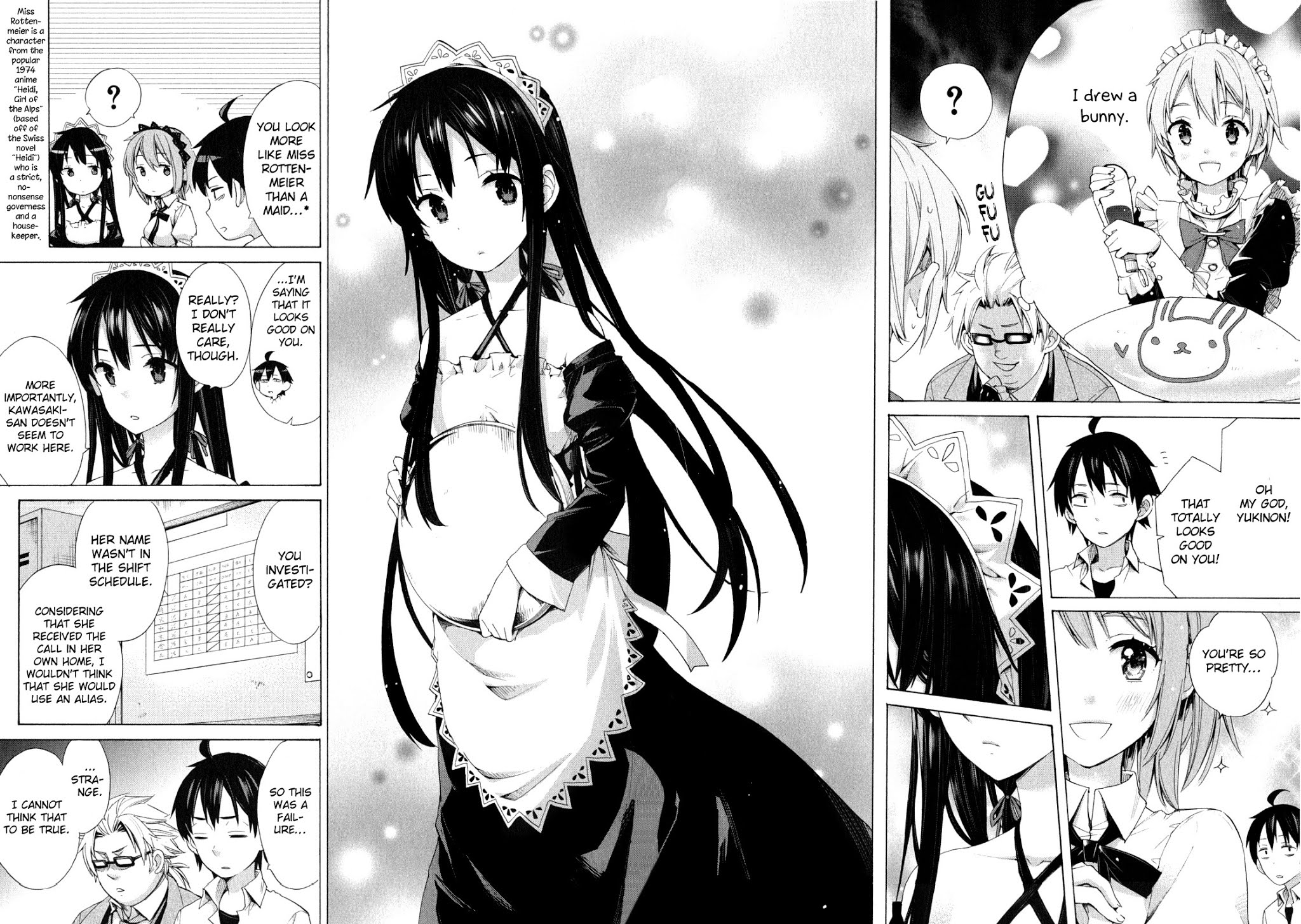 Yahari Ore no Seishun Rabukome wa Machigatte Iru. - Mougenroku Chapter 11 page 7 - Chapter 11