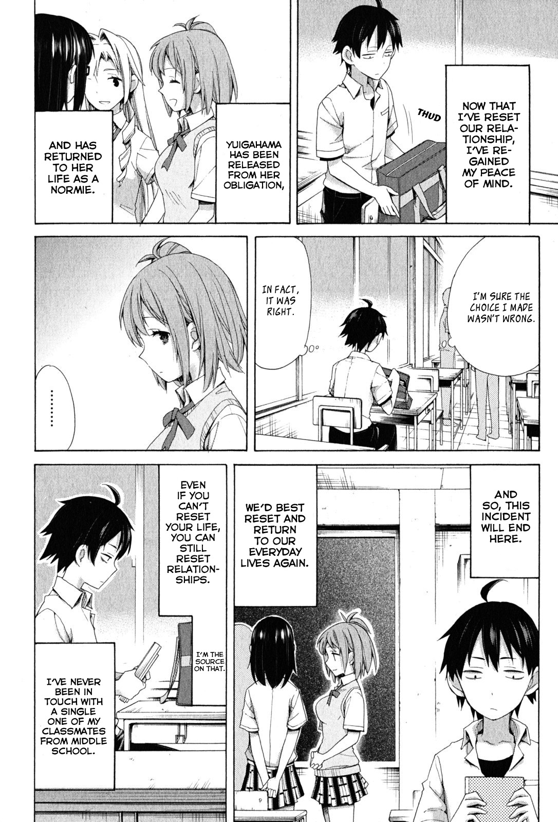 Yahari Ore no Seishun Rabukome wa Machigatte Iru. - Mougenroku Chapter 12 page 11 - Chapter 12
