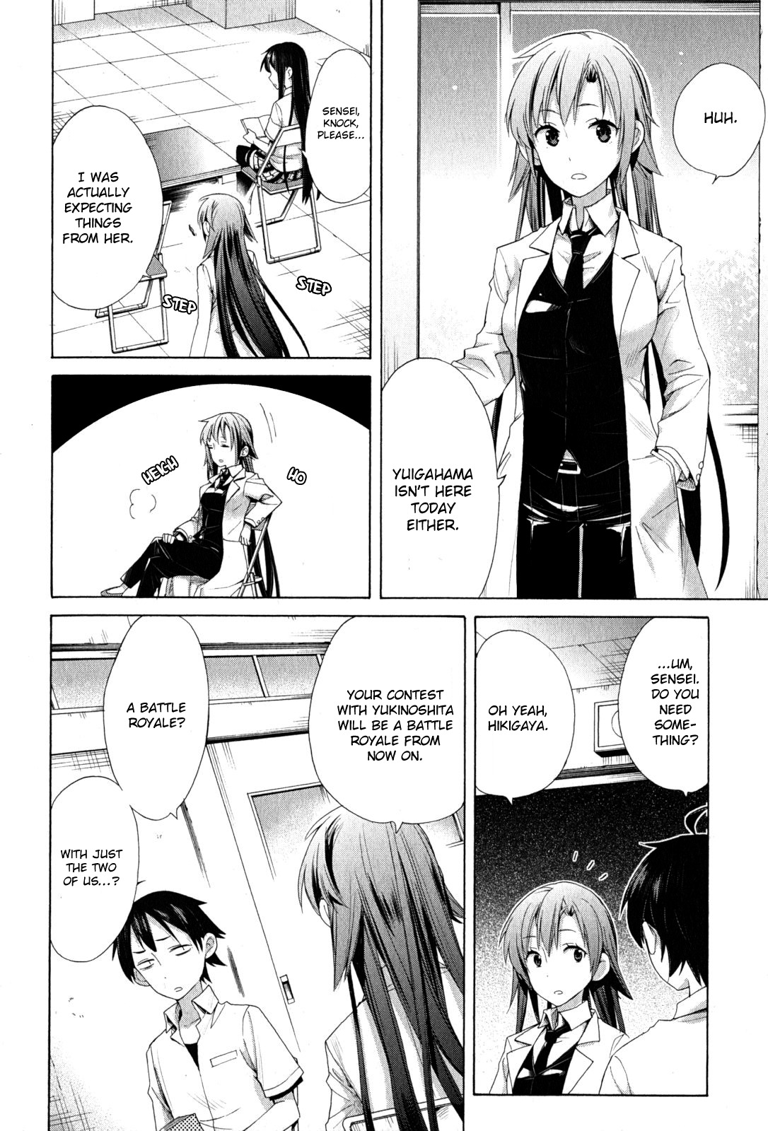 Yahari Ore no Seishun Rabukome wa Machigatte Iru. - Mougenroku Chapter 12 page 15 - Chapter 12