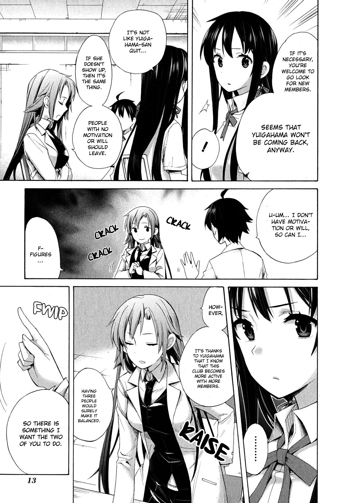 Yahari Ore no Seishun Rabukome wa Machigatte Iru. - Mougenroku Chapter 12 page 16 - Chapter 12