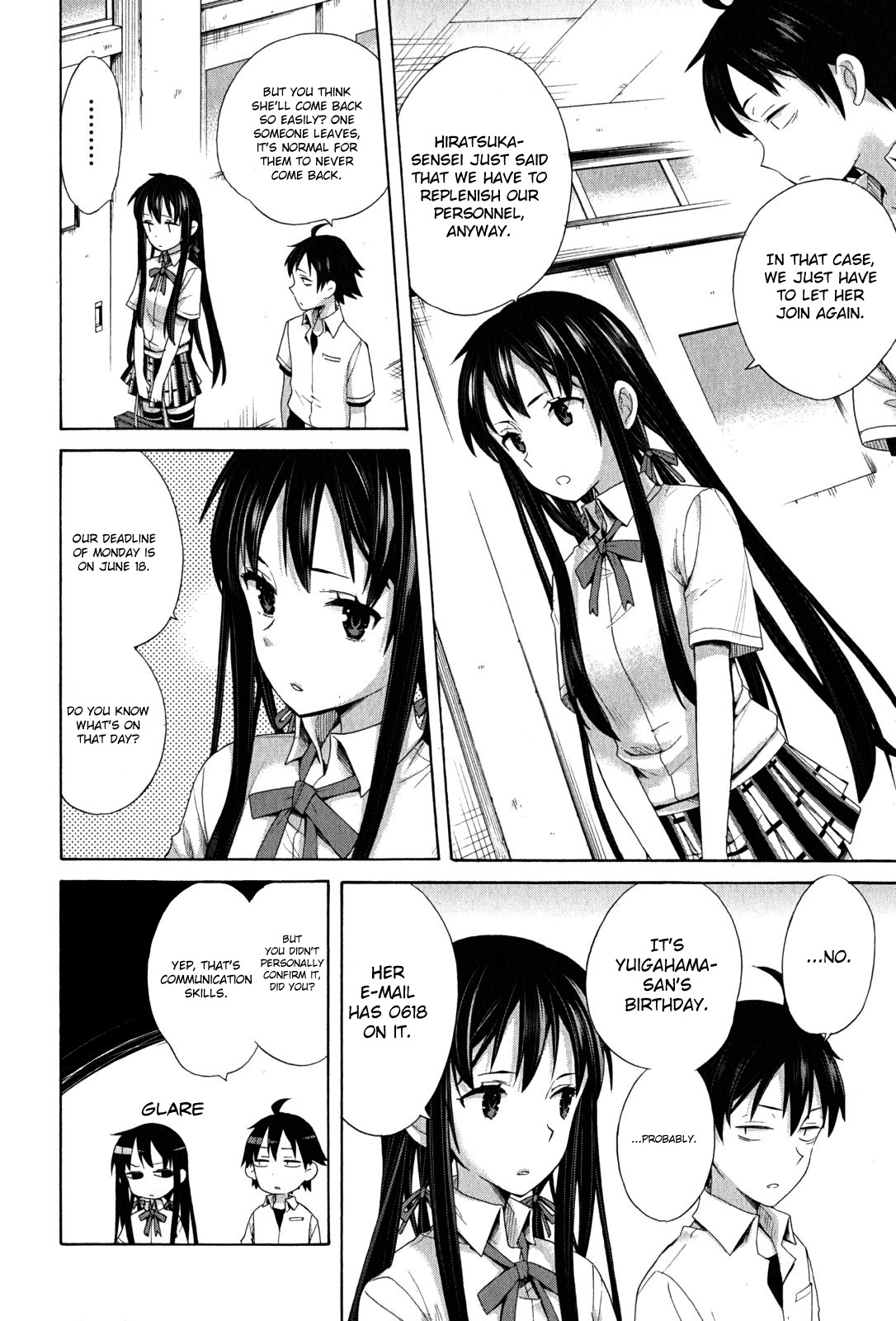 Yahari Ore no Seishun Rabukome wa Machigatte Iru. - Mougenroku Chapter 12 page 19 - Chapter 12