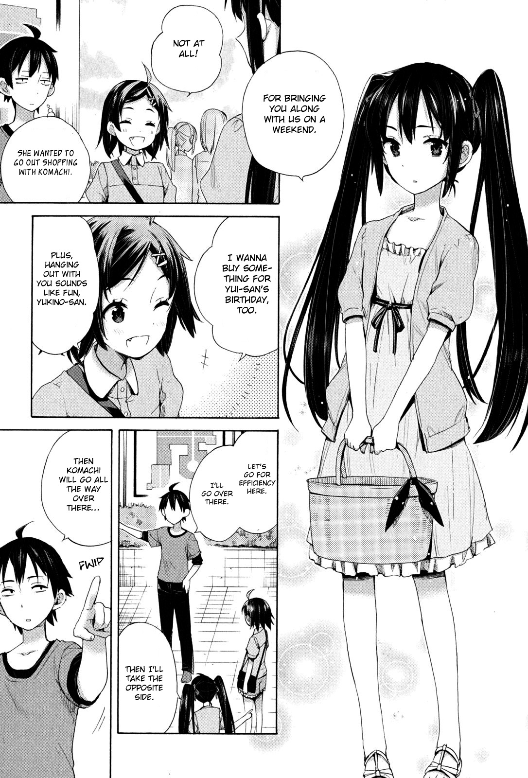 Yahari Ore no Seishun Rabukome wa Machigatte Iru. - Mougenroku Chapter 12 page 22 - Chapter 12