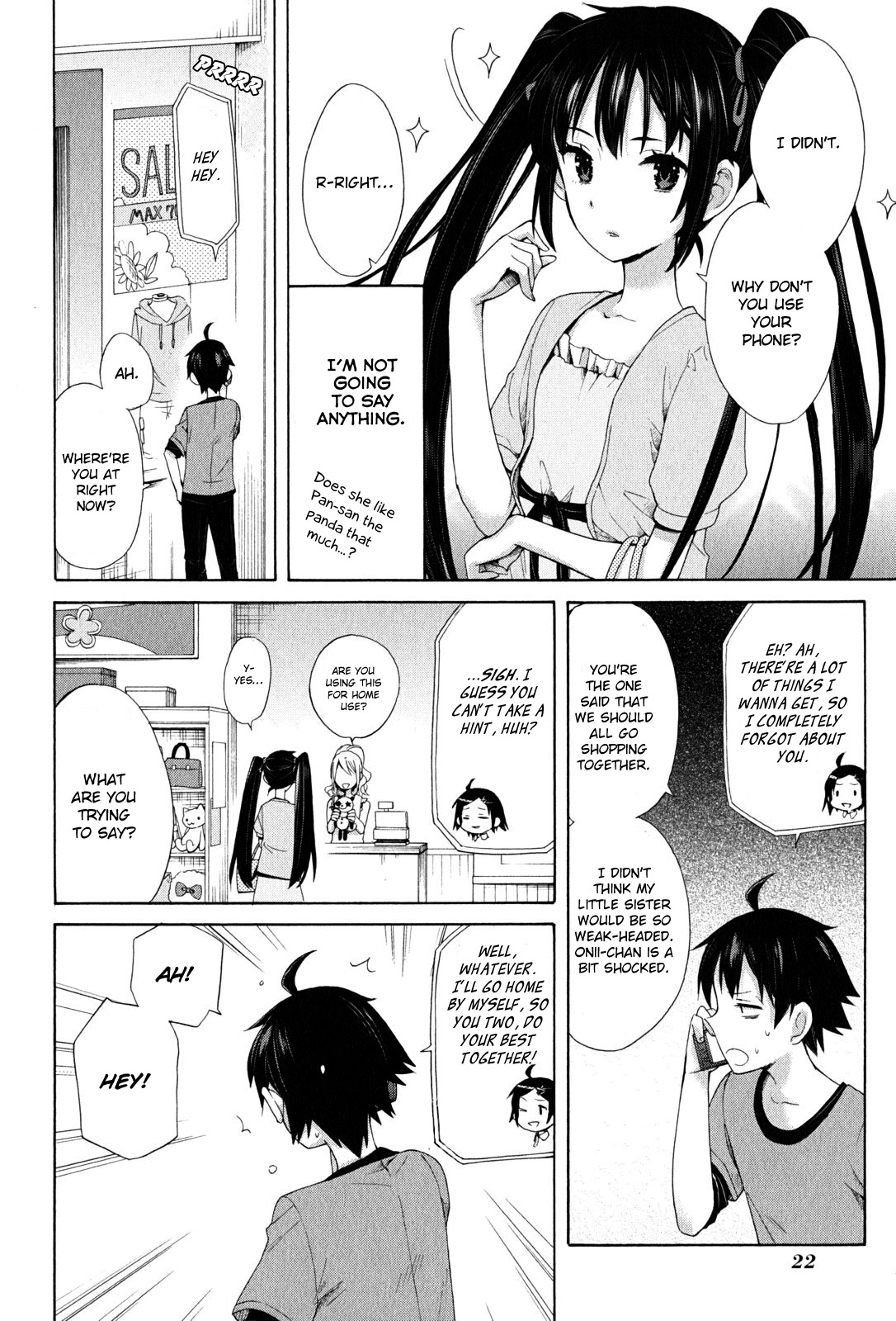 Yahari Ore no Seishun Rabukome wa Machigatte Iru. - Mougenroku Chapter 12 page 25 - Chapter 12