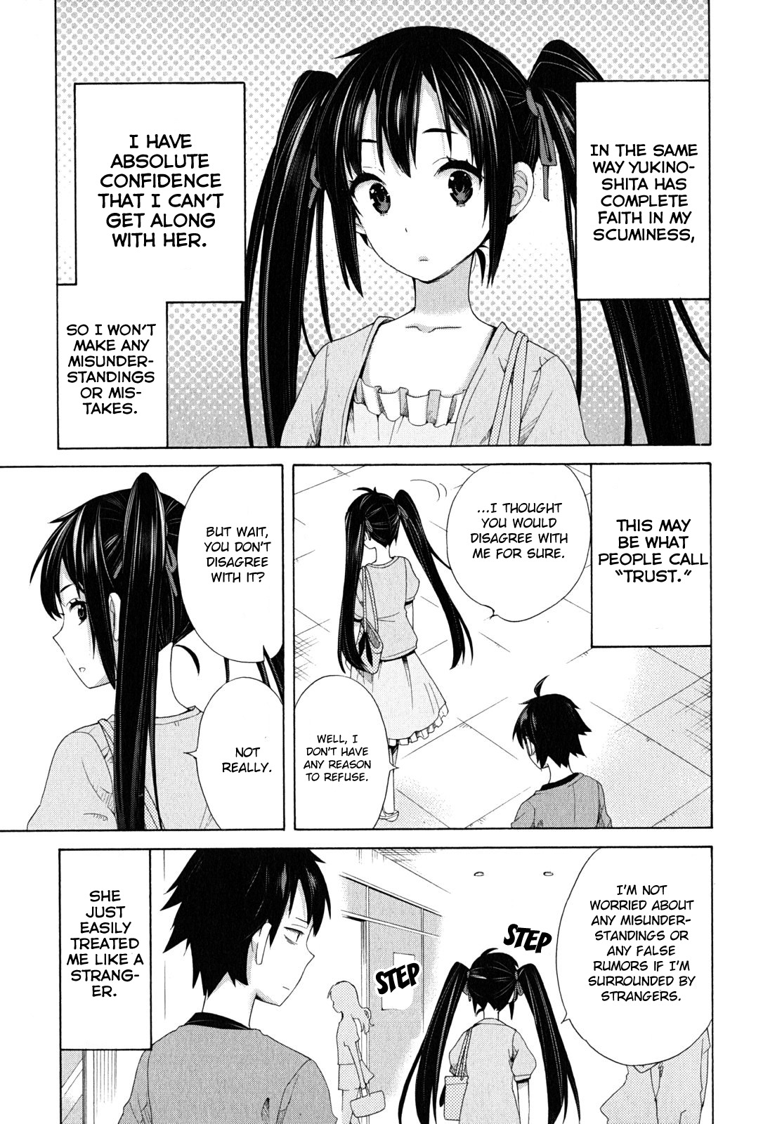 Yahari Ore no Seishun Rabukome wa Machigatte Iru. - Mougenroku Chapter 12 page 30 - Chapter 12