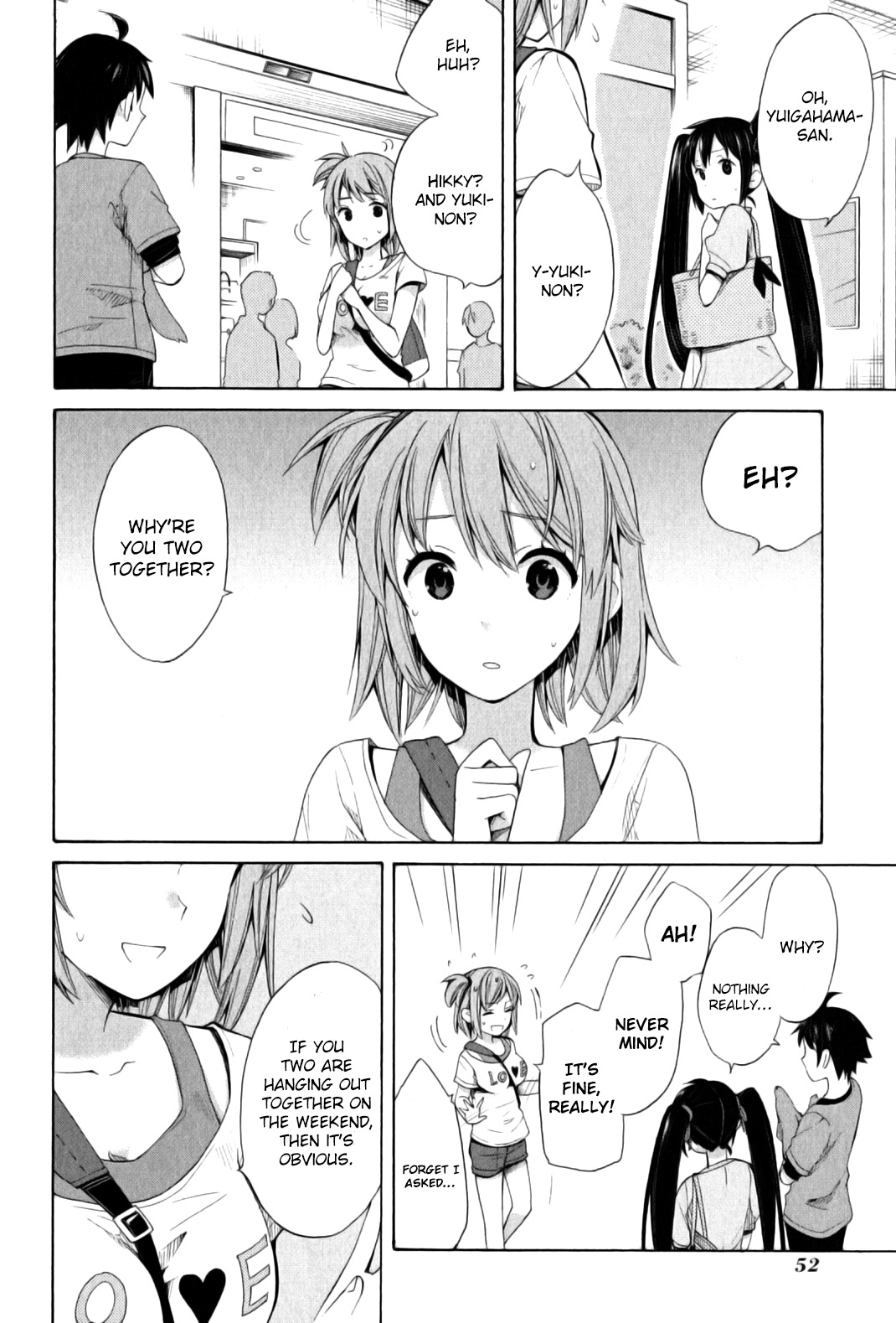 Yahari Ore no Seishun Rabukome wa Machigatte Iru. - Mougenroku Chapter 13 page 13 - Chapter 13