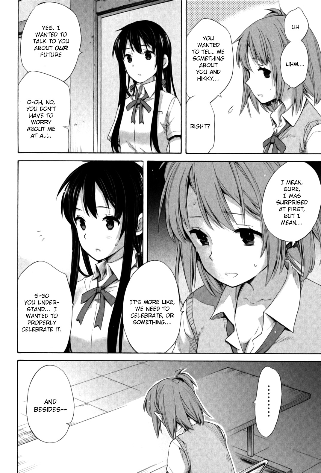 Yahari Ore no Seishun Rabukome wa Machigatte Iru. - Mougenroku Chapter 13 page 19 - Chapter 13