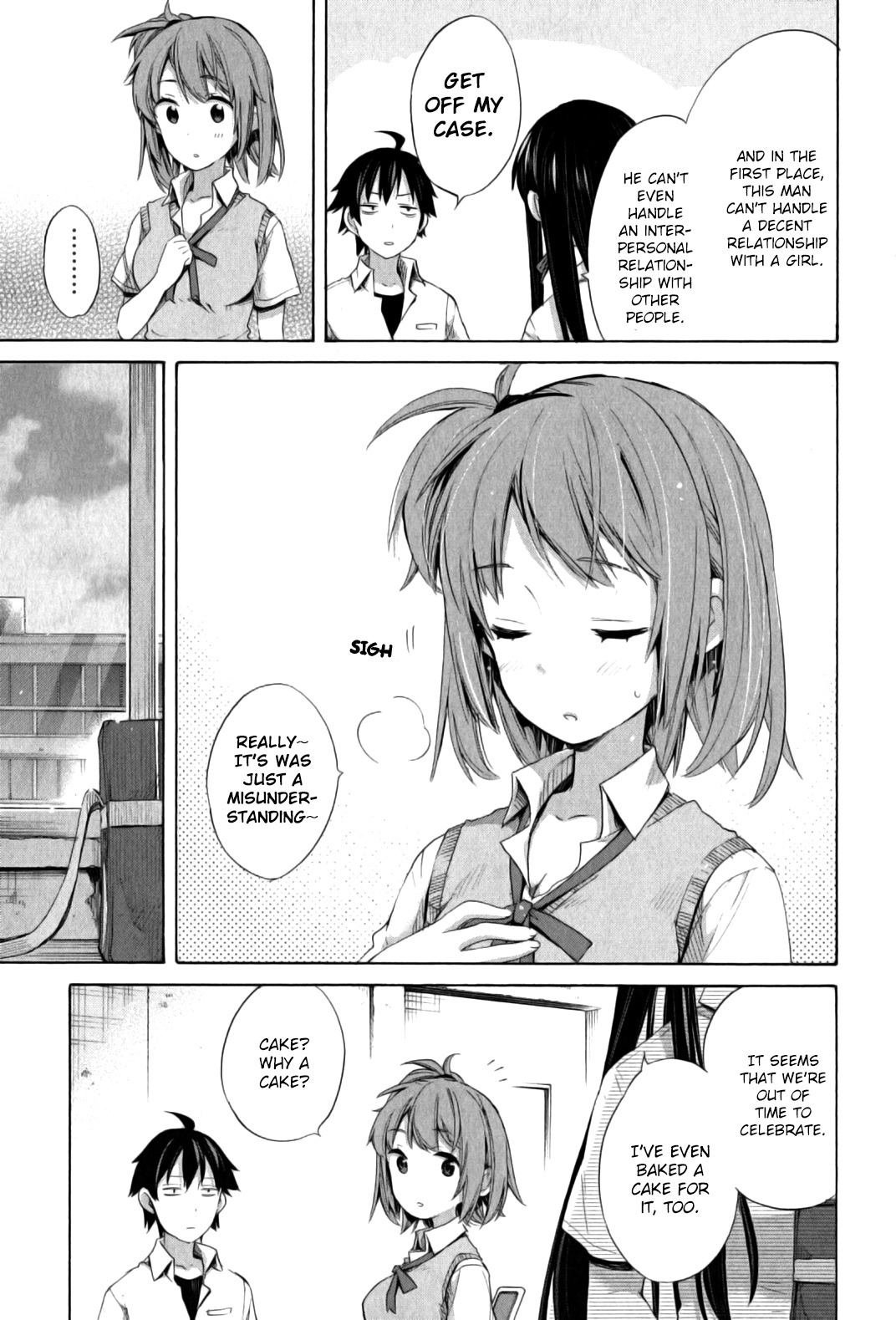 Yahari Ore no Seishun Rabukome wa Machigatte Iru. - Mougenroku Chapter 13 page 22 - Chapter 13