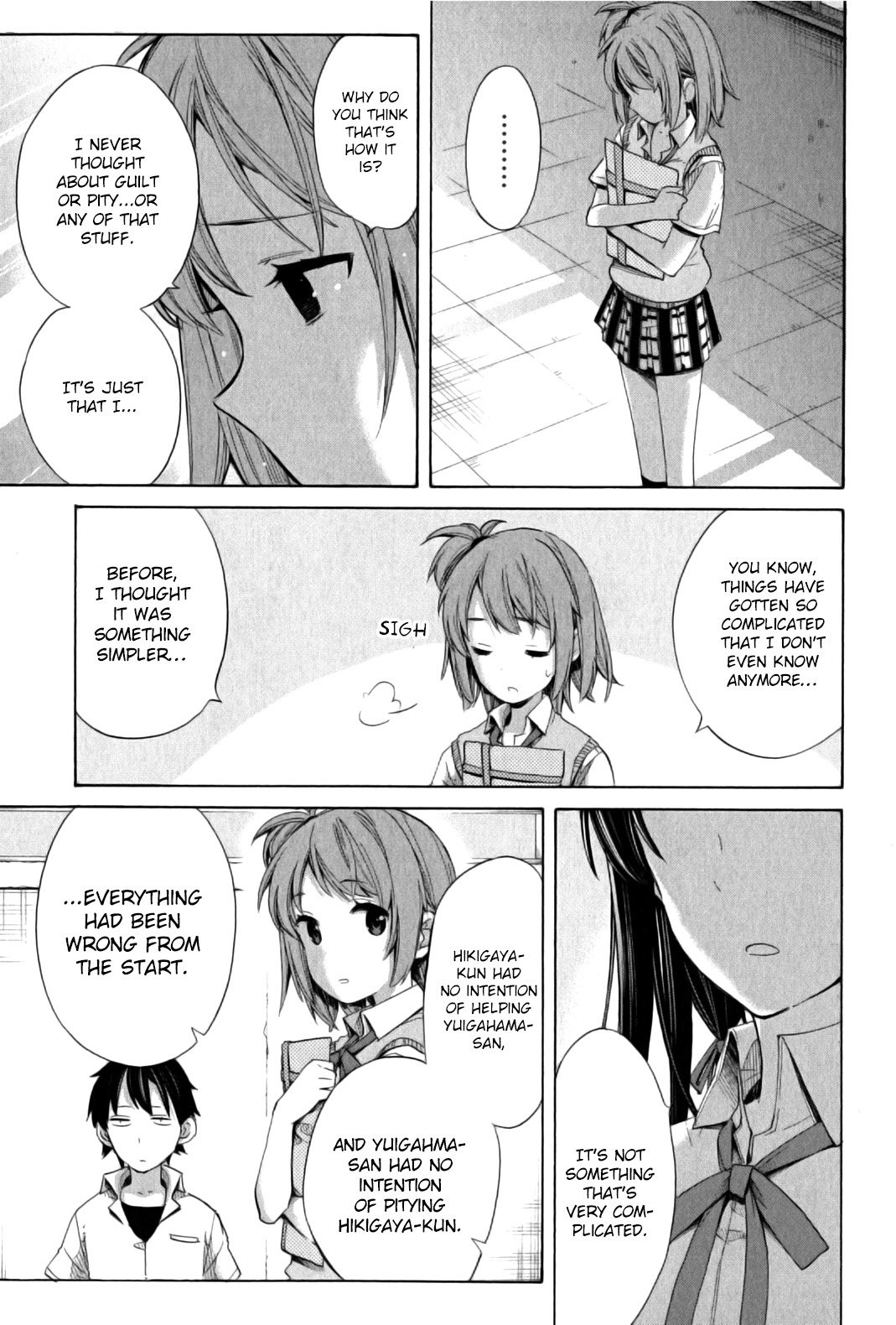 Yahari Ore no Seishun Rabukome wa Machigatte Iru. - Mougenroku Chapter 13 page 26 - Chapter 13