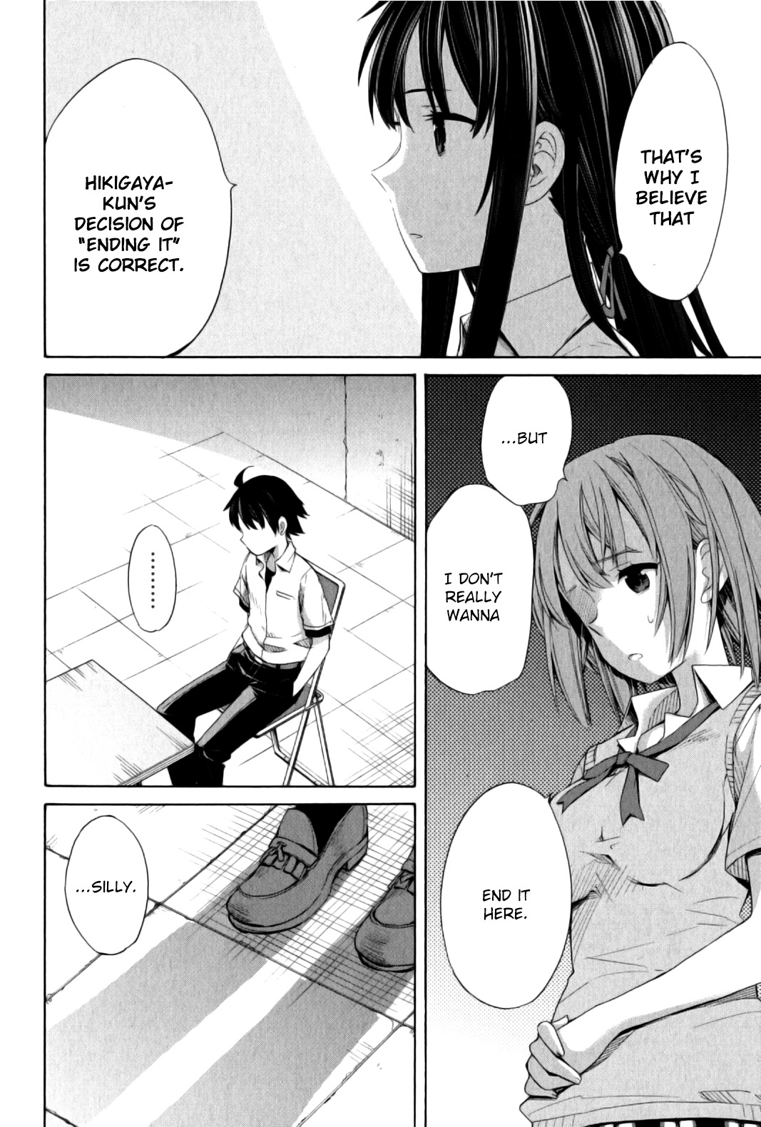 Yahari Ore no Seishun Rabukome wa Machigatte Iru. - Mougenroku Chapter 13 page 27 - Chapter 13
