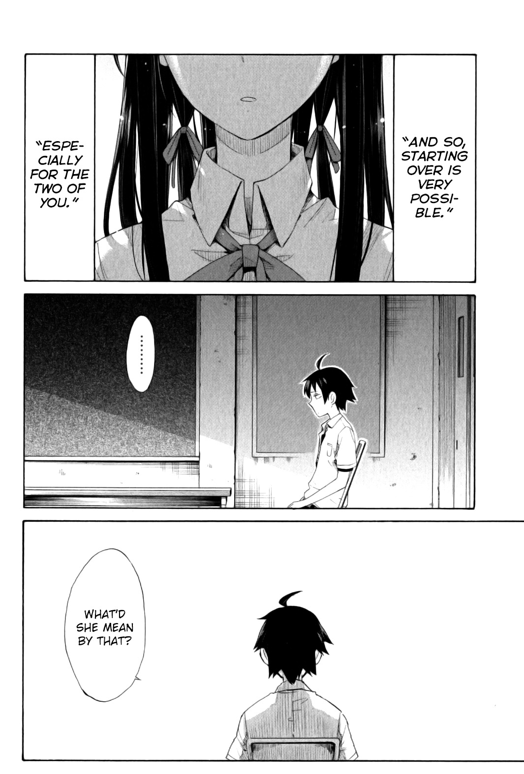 Yahari Ore no Seishun Rabukome wa Machigatte Iru. - Mougenroku Chapter 13 page 33 - Chapter 13