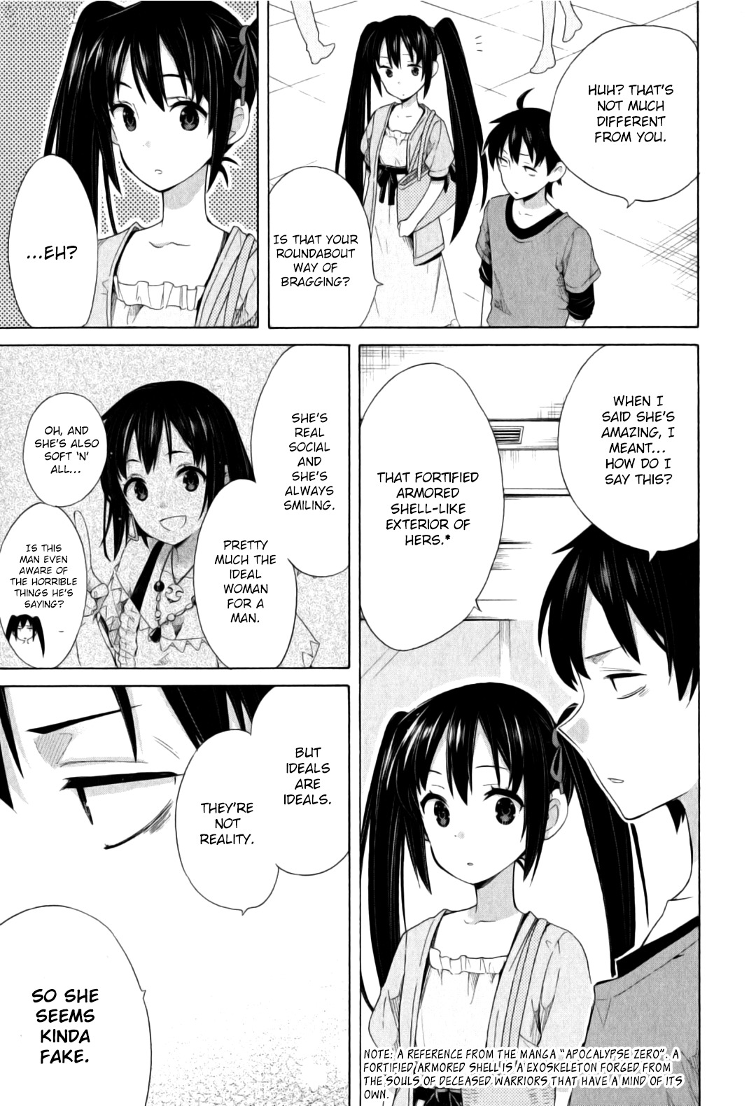 Yahari Ore no Seishun Rabukome wa Machigatte Iru. - Mougenroku Chapter 13 page 7 - Chapter 13