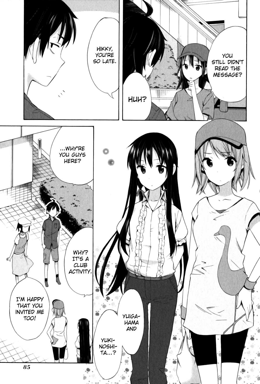 Yahari Ore no Seishun Rabukome wa Machigatte Iru. - Mougenroku Chapter 14 page 11 - Chapter 14
