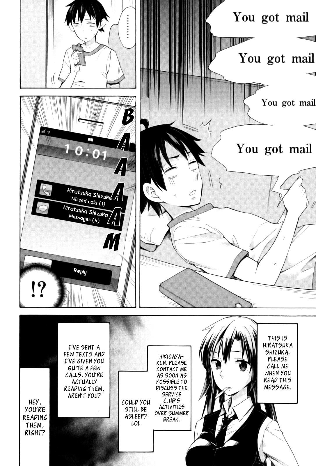 Yahari Ore no Seishun Rabukome wa Machigatte Iru. - Mougenroku Chapter 14 page 4 - Chapter 14