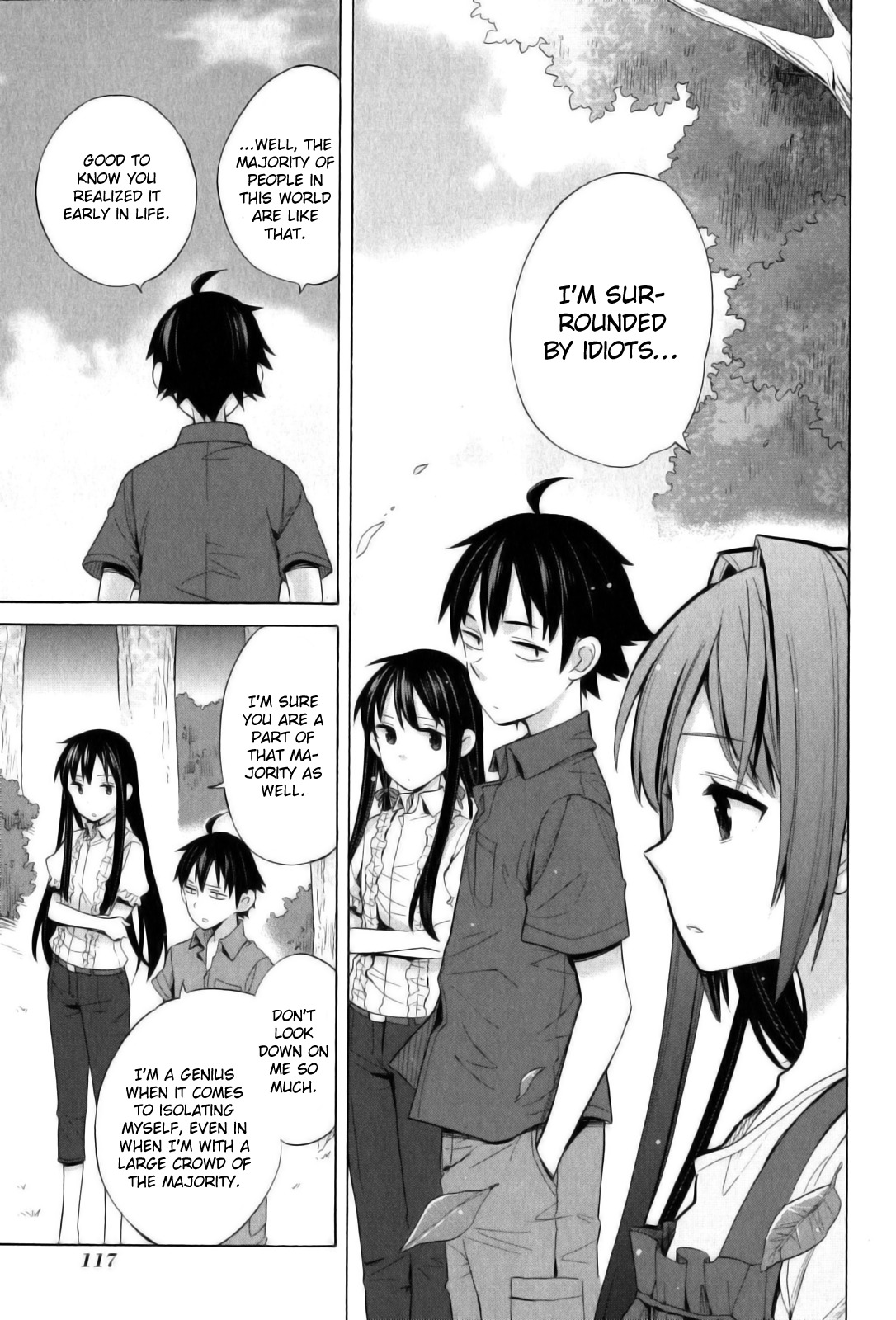 Yahari Ore no Seishun Rabukome wa Machigatte Iru. - Mougenroku Chapter 15 page 11 - Chapter 15