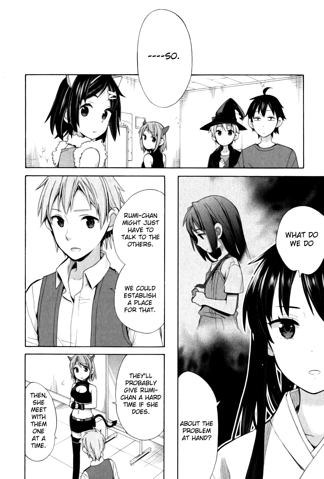 Yahari Ore no Seishun Rabukome wa Machigatte Iru. - Mougenroku Chapter 17 page 12 - Chapter 17