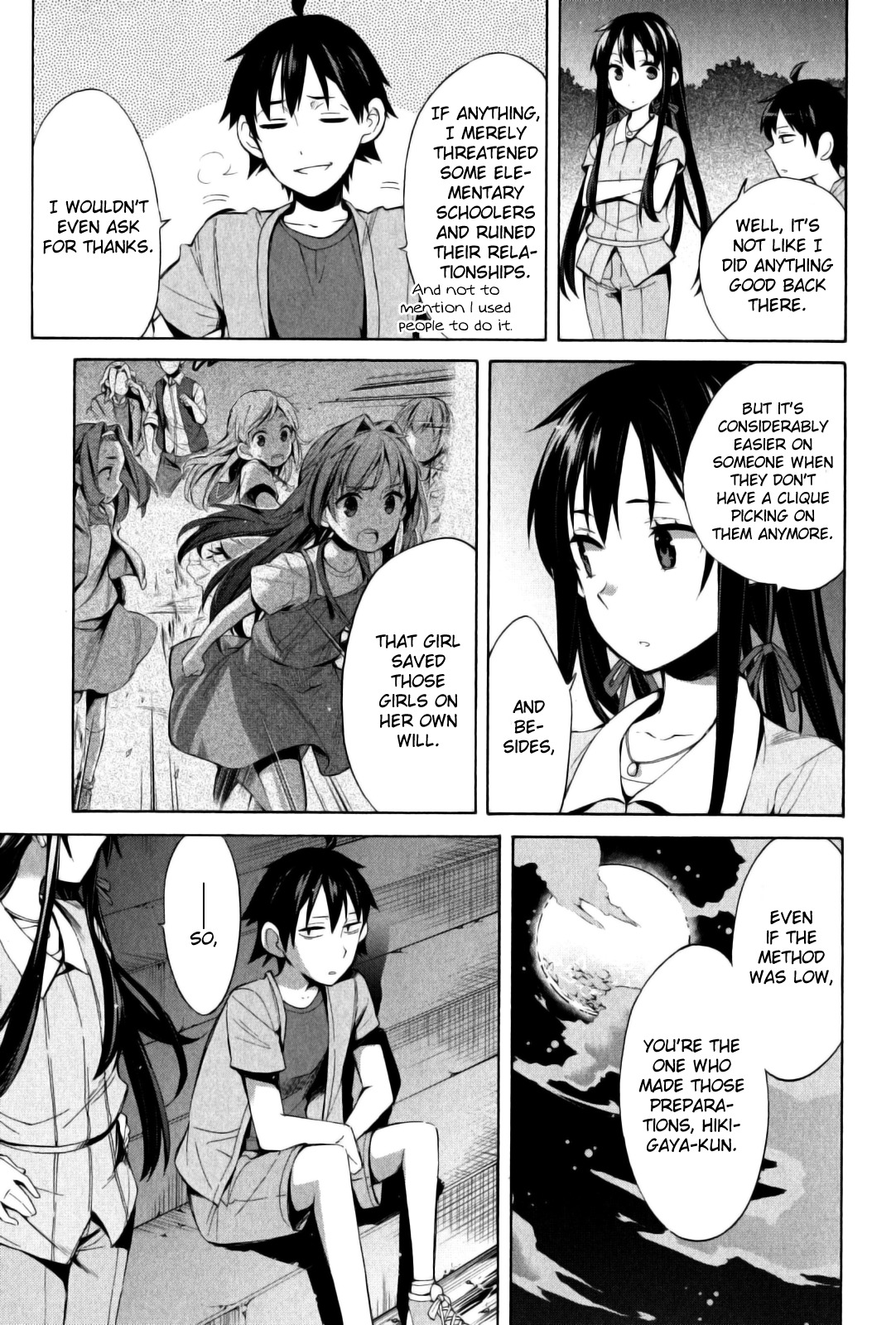 Yahari Ore no Seishun Rabukome wa Machigatte Iru. - Mougenroku Chapter 18 page 15 - Chapter 18