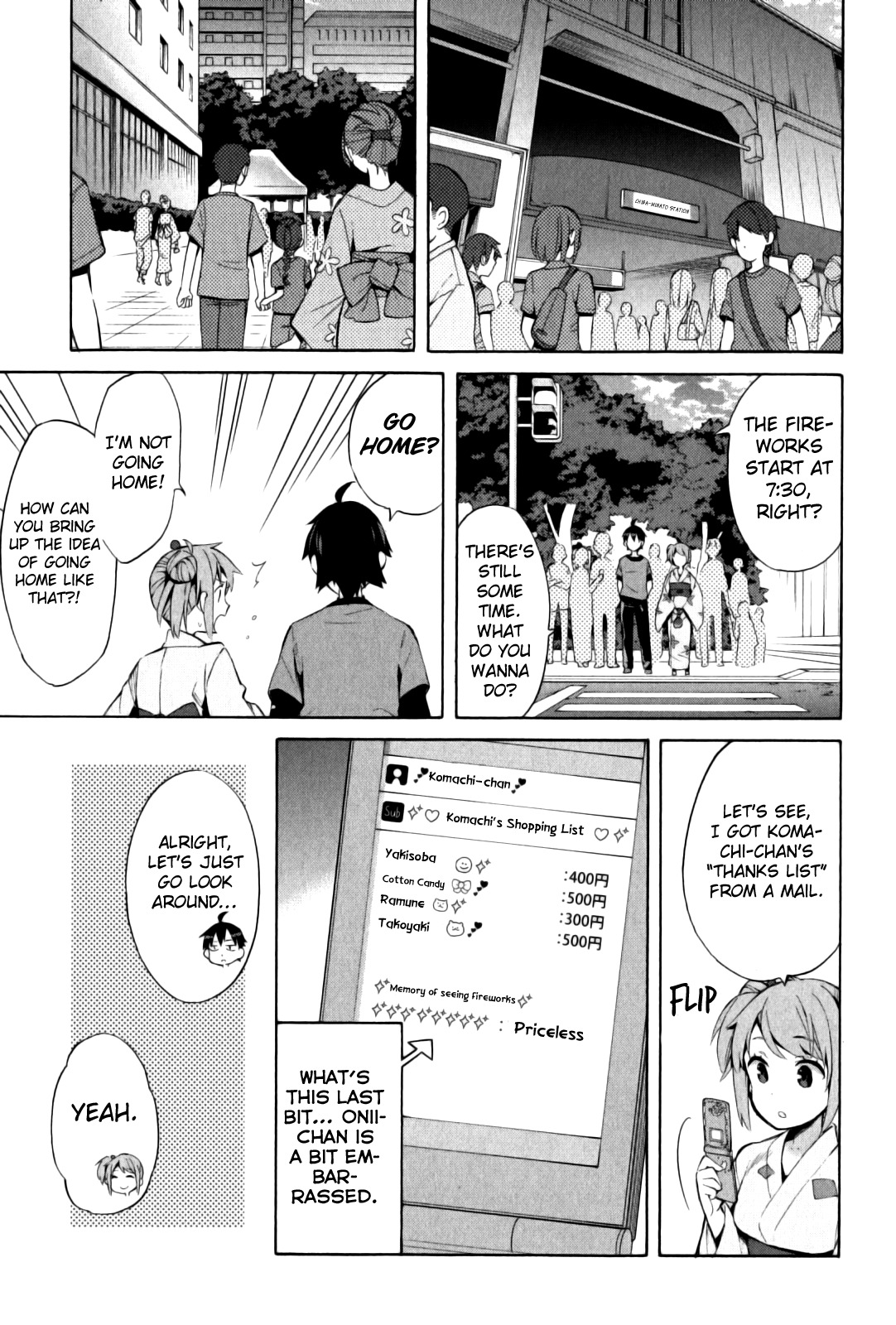 Yahari Ore no Seishun Rabukome wa Machigatte Iru. - Mougenroku Chapter 19 page 18 - Chapter 19