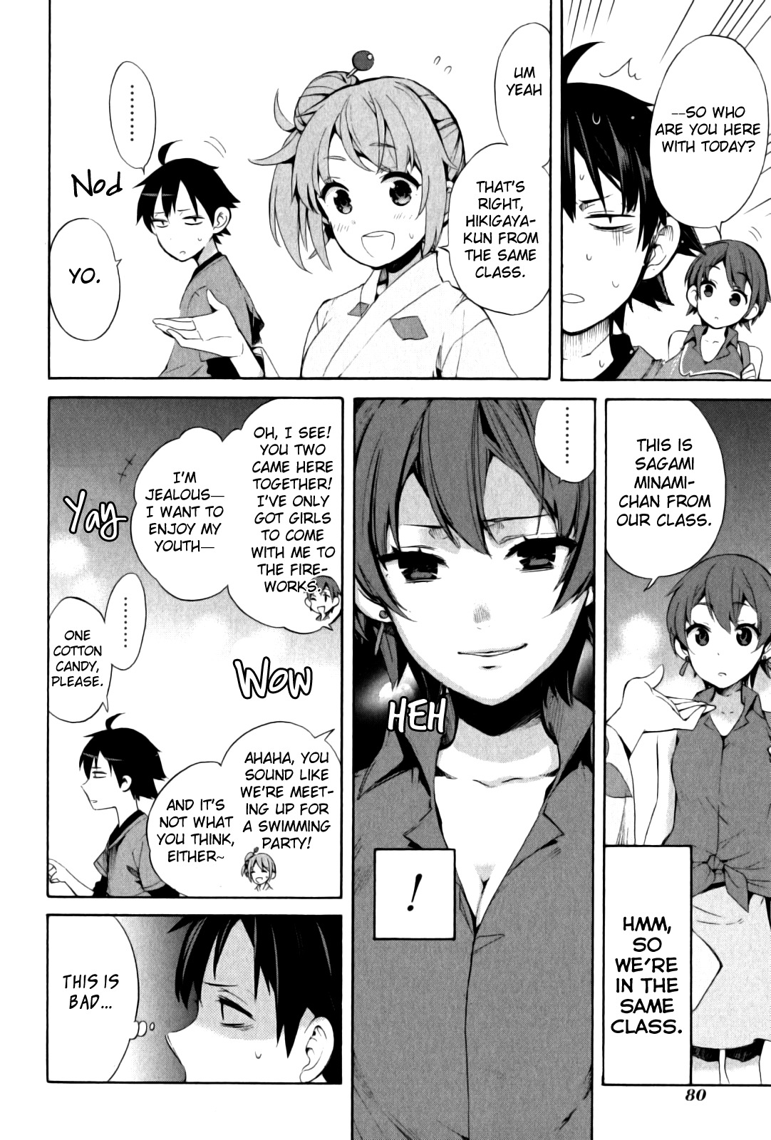 Yahari Ore no Seishun Rabukome wa Machigatte Iru. - Mougenroku Chapter 19 page 23 - Chapter 19