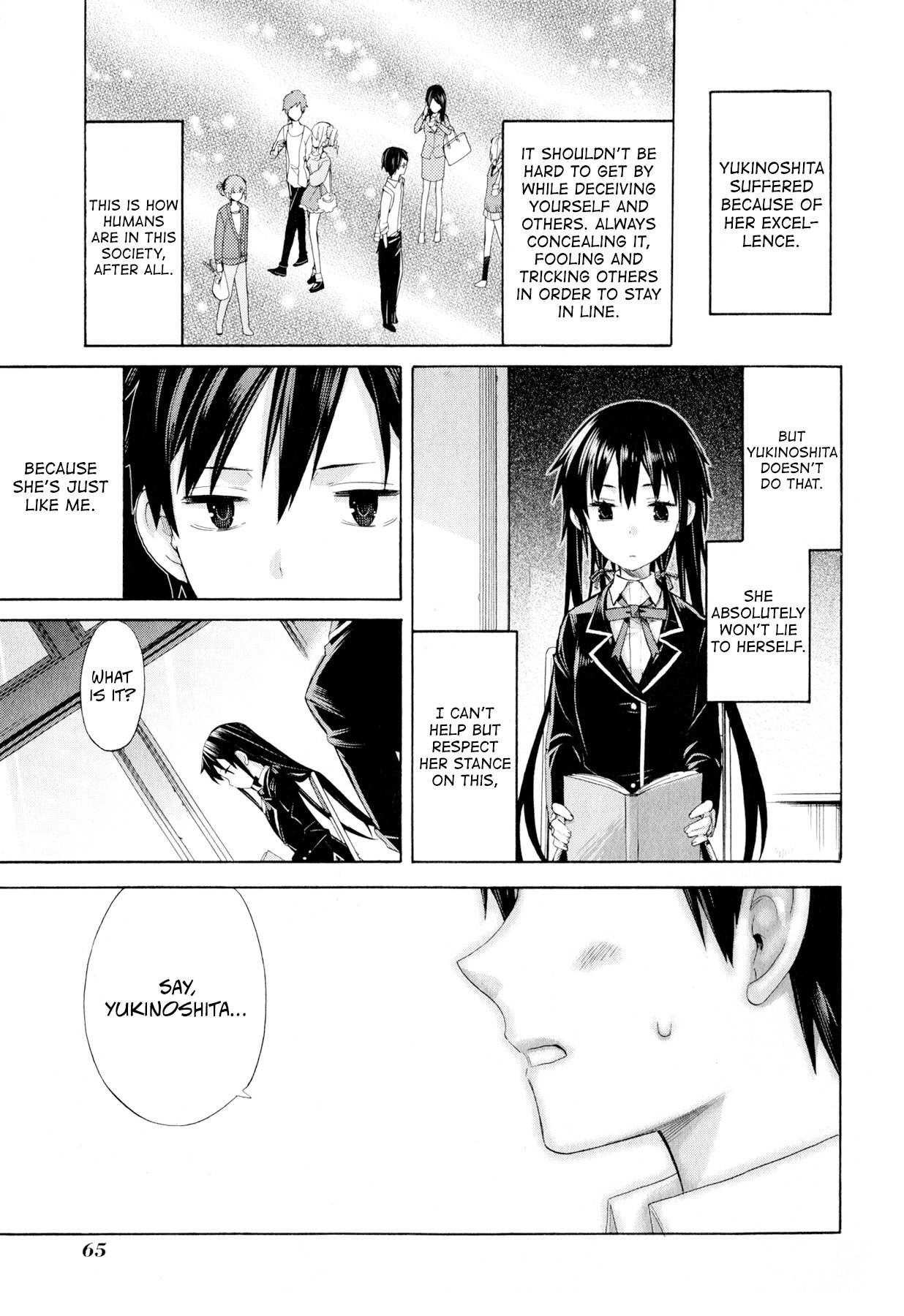 Yahari Ore no Seishun Rabukome wa Machigatte Iru. - Mougenroku Chapter 2 page 11 - Chapter 2 : No Friends, thus No Girlfriends