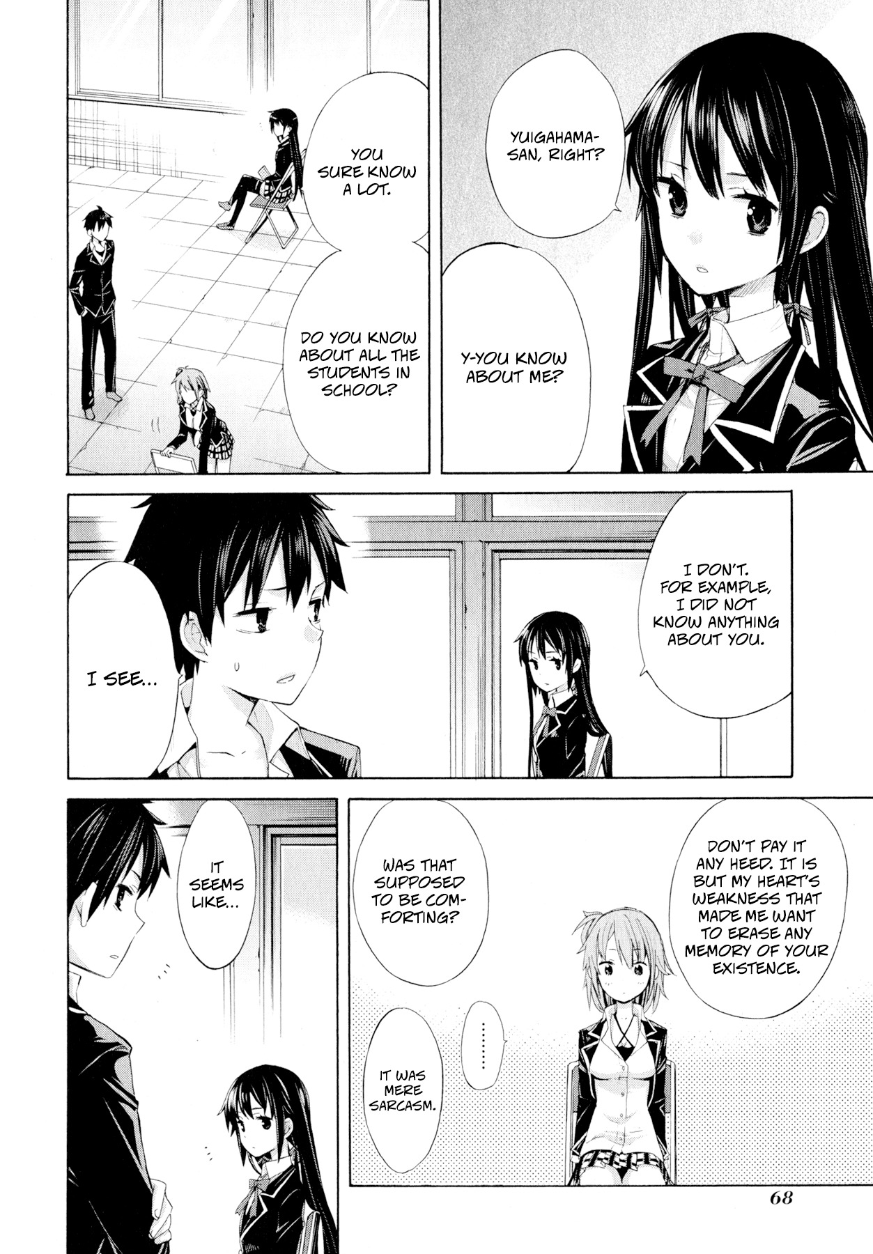 Yahari Ore no Seishun Rabukome wa Machigatte Iru. - Mougenroku Chapter 2 page 14 - Chapter 2 : No Friends, thus No Girlfriends