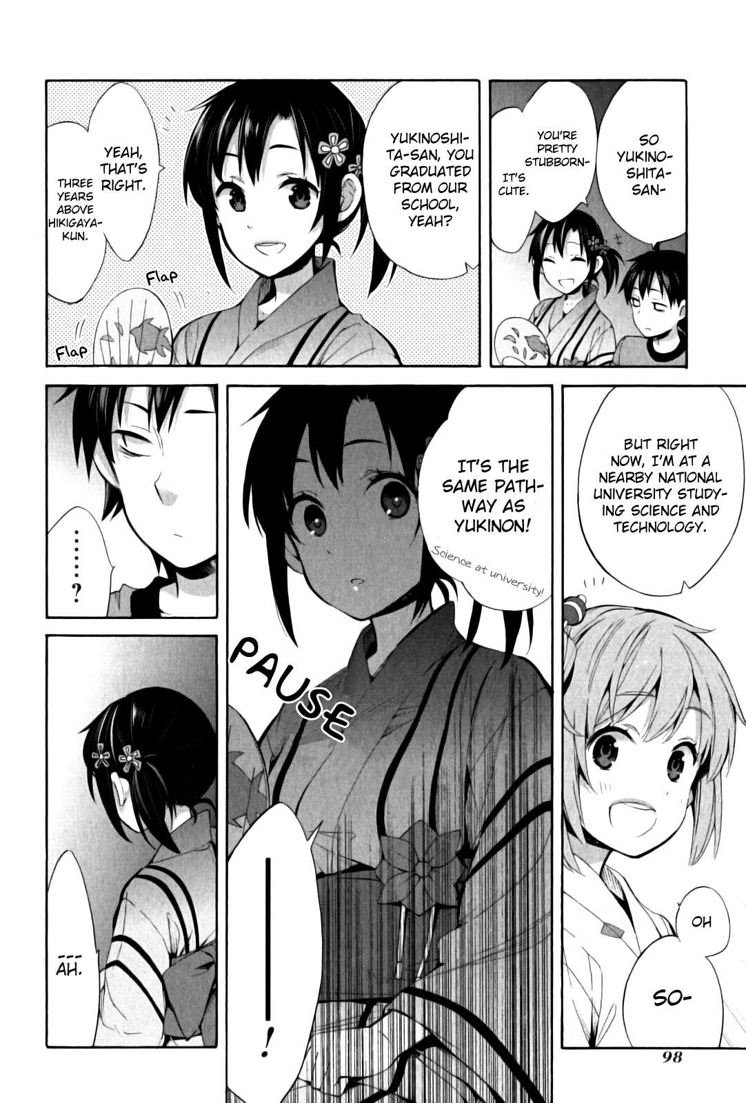 Yahari Ore no Seishun Rabukome wa Machigatte Iru. - Mougenroku Chapter 20 page 11 - Chapter 20