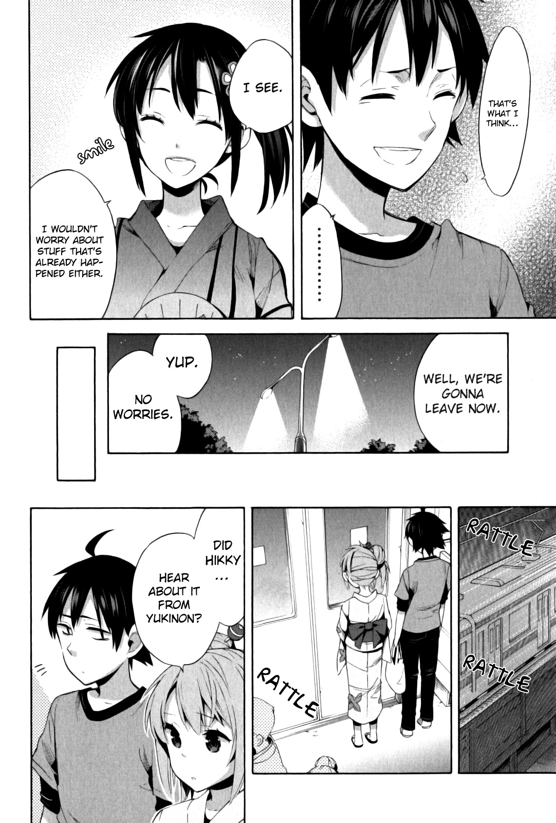 Yahari Ore no Seishun Rabukome wa Machigatte Iru. - Mougenroku Chapter 20 page 19 - Chapter 20