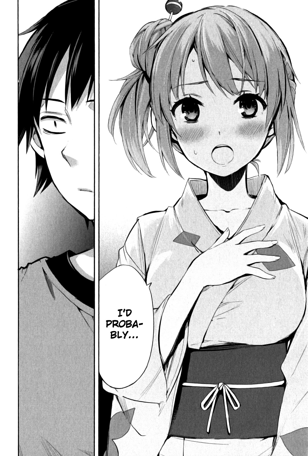 Yahari Ore no Seishun Rabukome wa Machigatte Iru. - Mougenroku Chapter 20 page 27 - Chapter 20