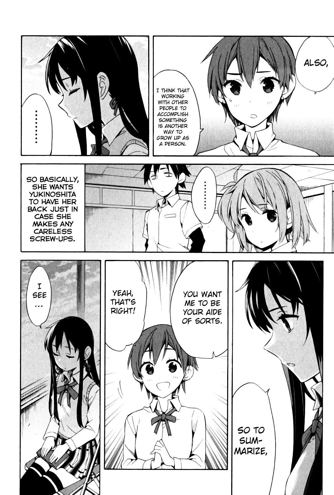 Yahari Ore no Seishun Rabukome wa Machigatte Iru. - Mougenroku Chapter 21 page 22 - Chapter 21