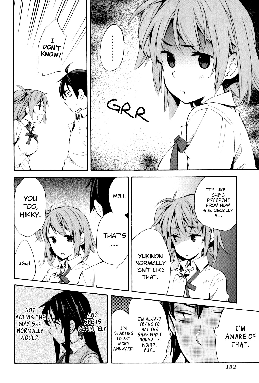 Yahari Ore no Seishun Rabukome wa Machigatte Iru. - Mougenroku Chapter 21 page 28 - Chapter 21