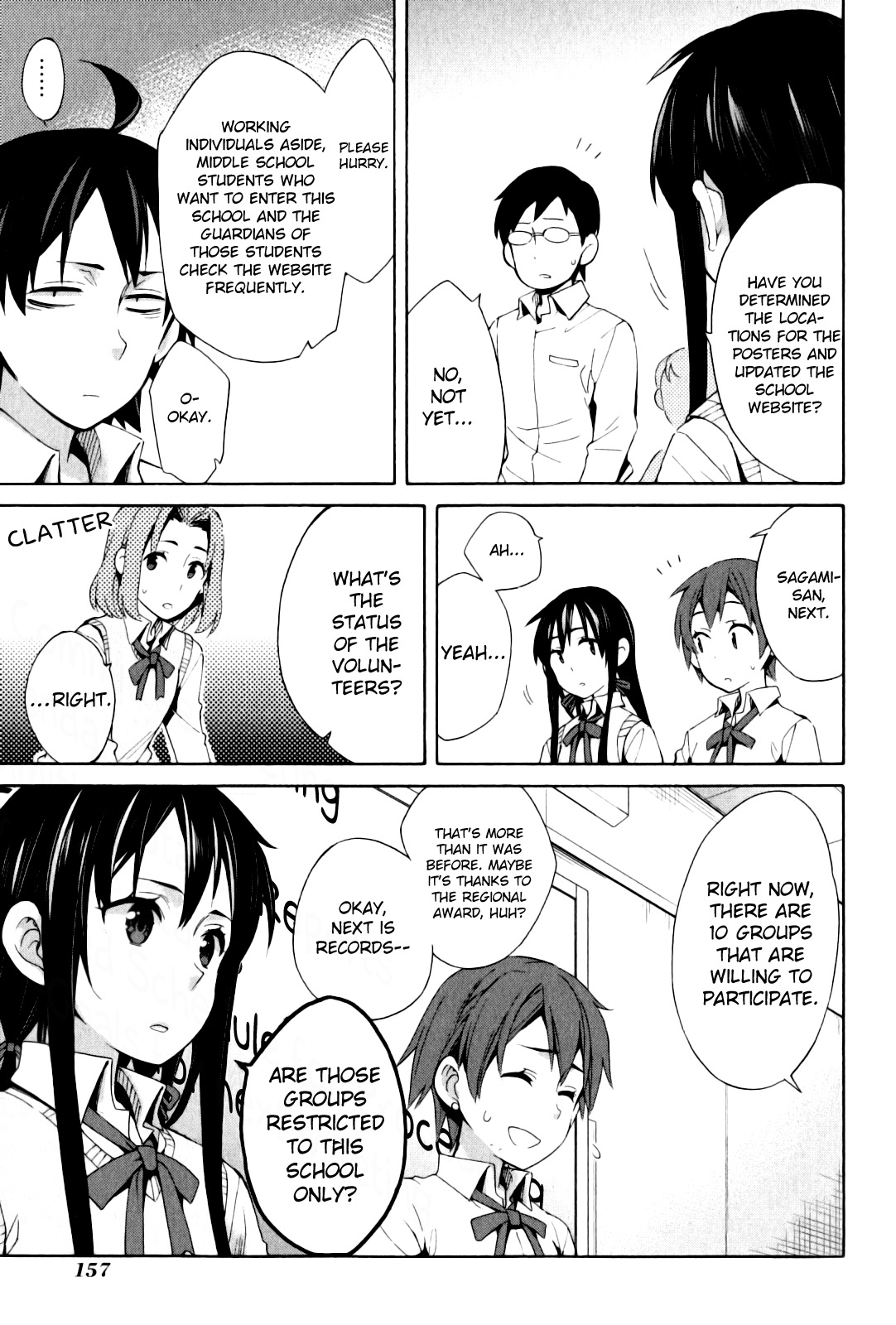 Yahari Ore no Seishun Rabukome wa Machigatte Iru. - Mougenroku Chapter 21 page 33 - Chapter 21