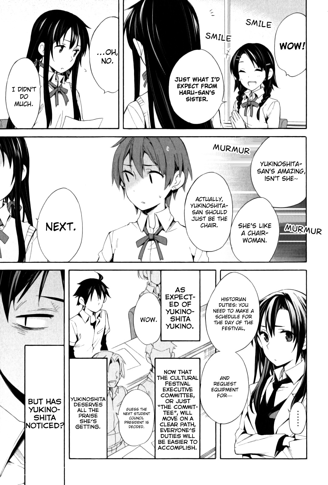 Yahari Ore no Seishun Rabukome wa Machigatte Iru. - Mougenroku Chapter 21 page 35 - Chapter 21