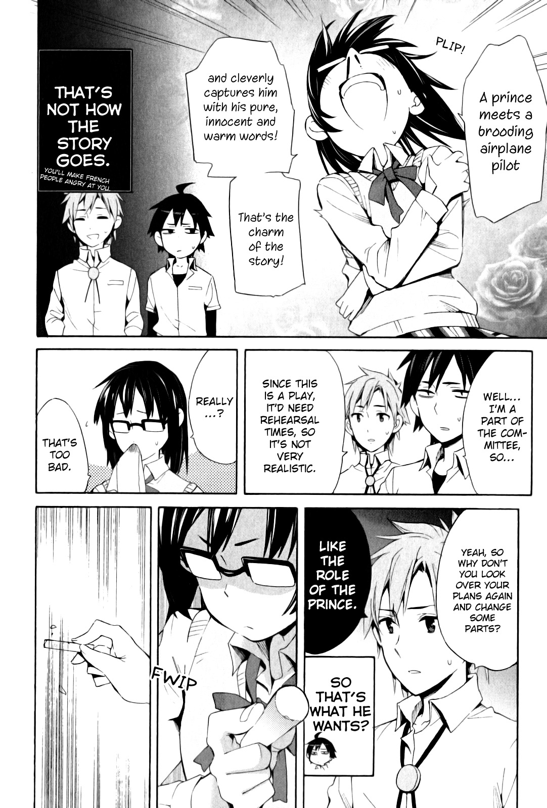 Yahari Ore no Seishun Rabukome wa Machigatte Iru. - Mougenroku Chapter 21 page 38 - Chapter 21